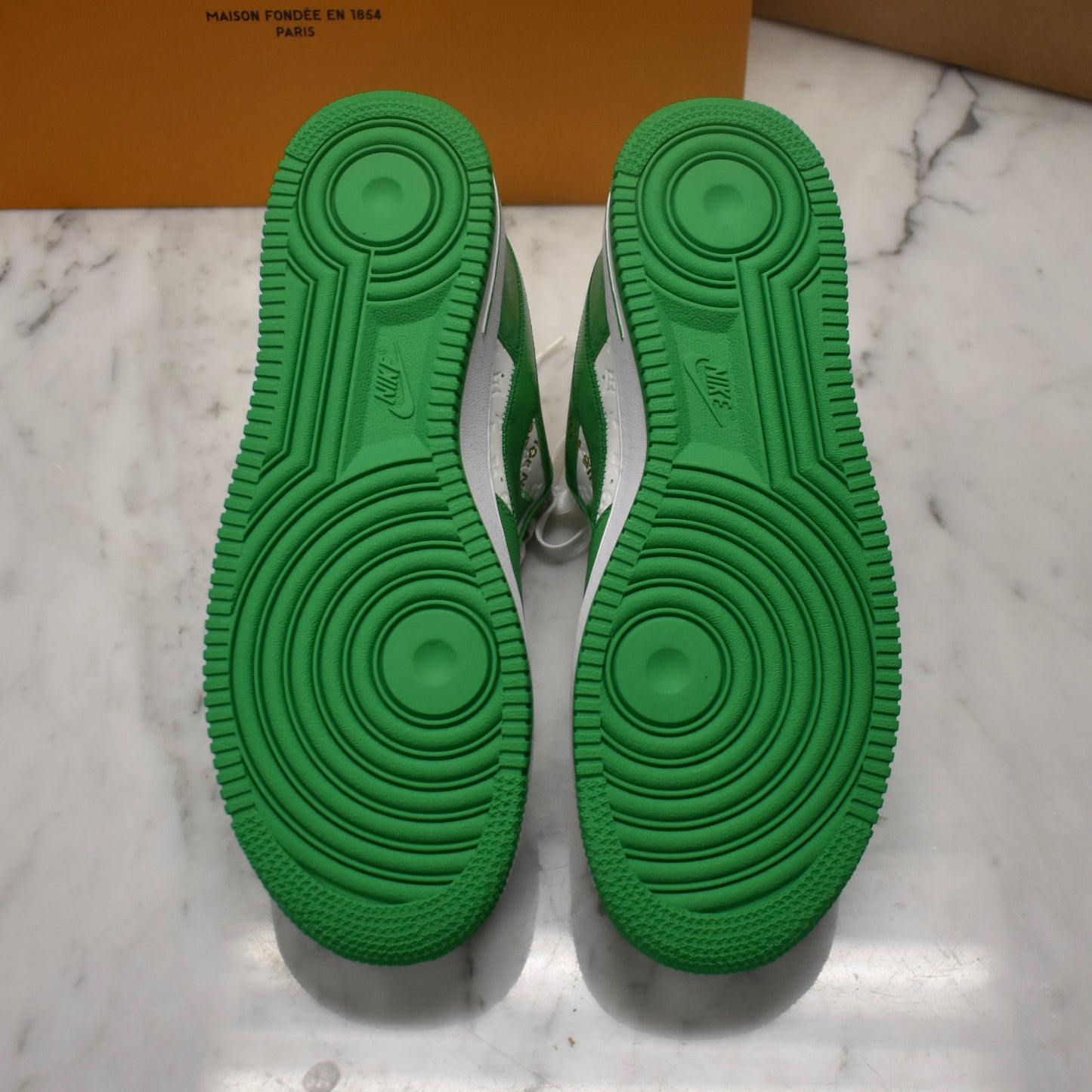 Louis Vuitton x Nike - Air Force 1 Low (White/Pine Green)