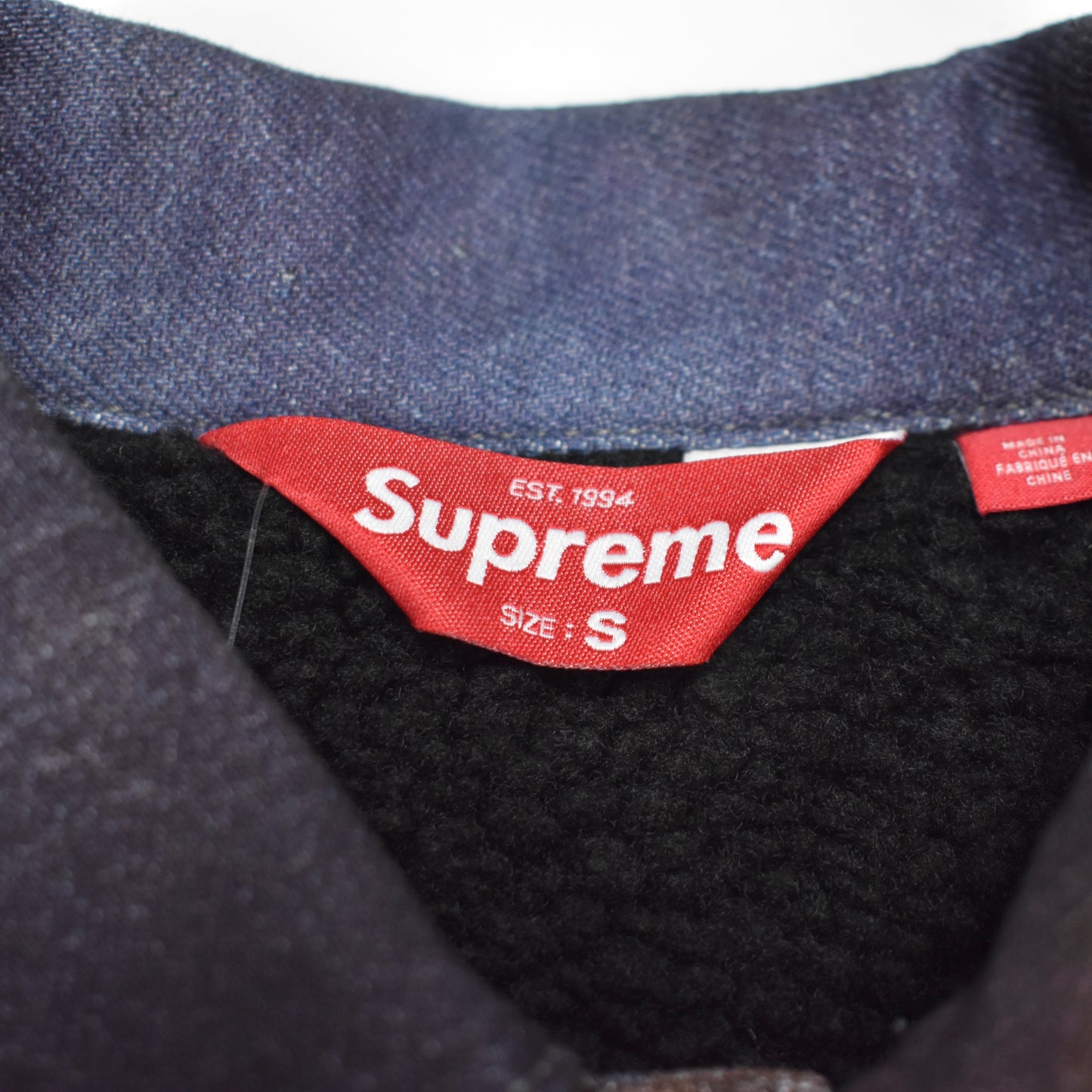 Supreme x Frazetta - Death Dealer Print Sherpa Lined Trucker Jacket