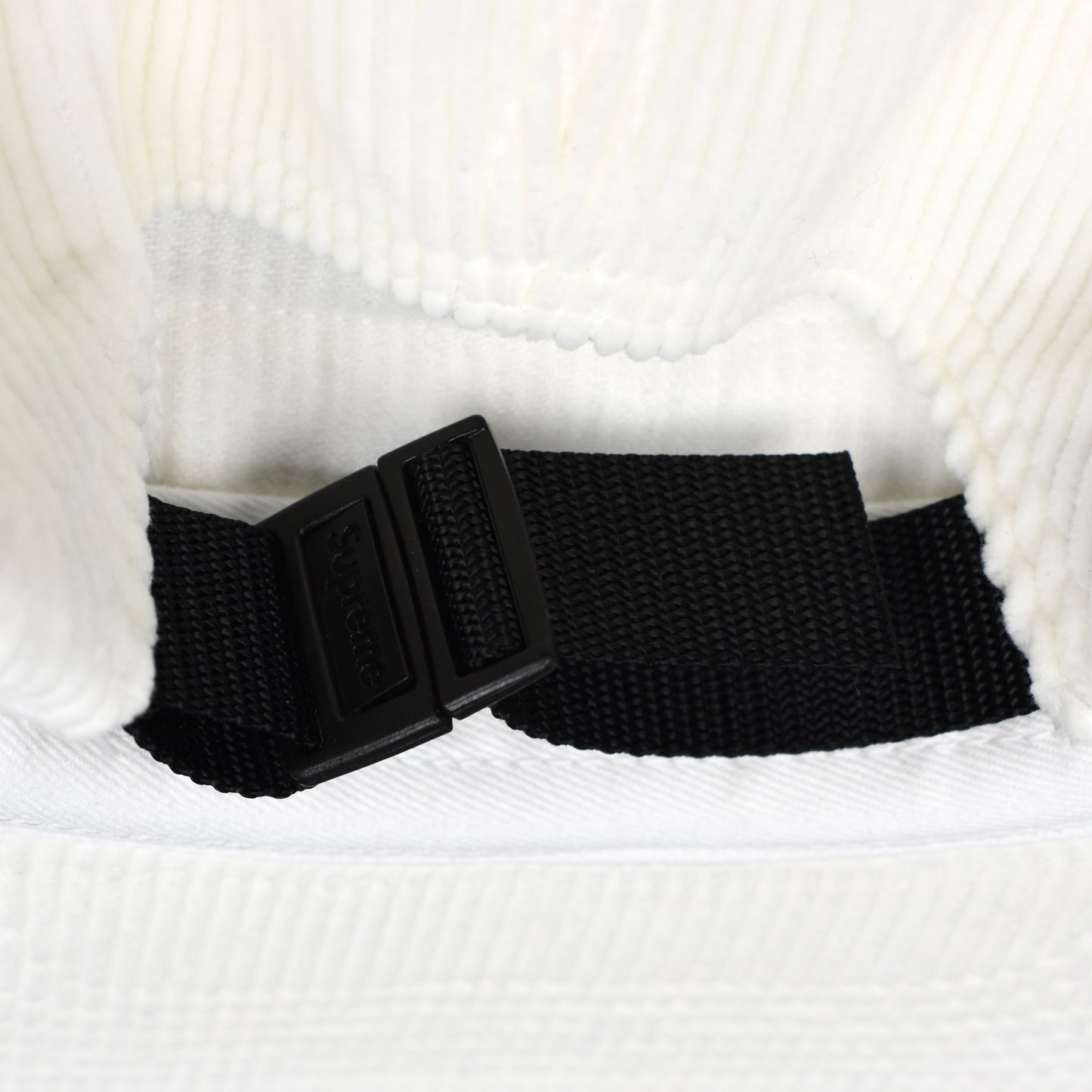 Supreme - Faded Corduroy Box Logo Hat (White)