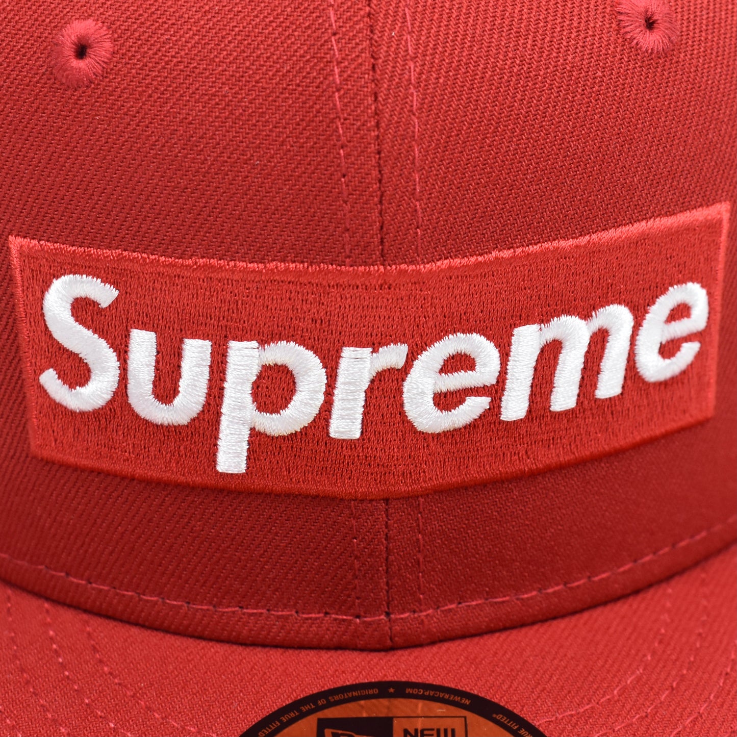 Supreme x New Era - Box Logo Digital Hat w/ Sharpie (Red)