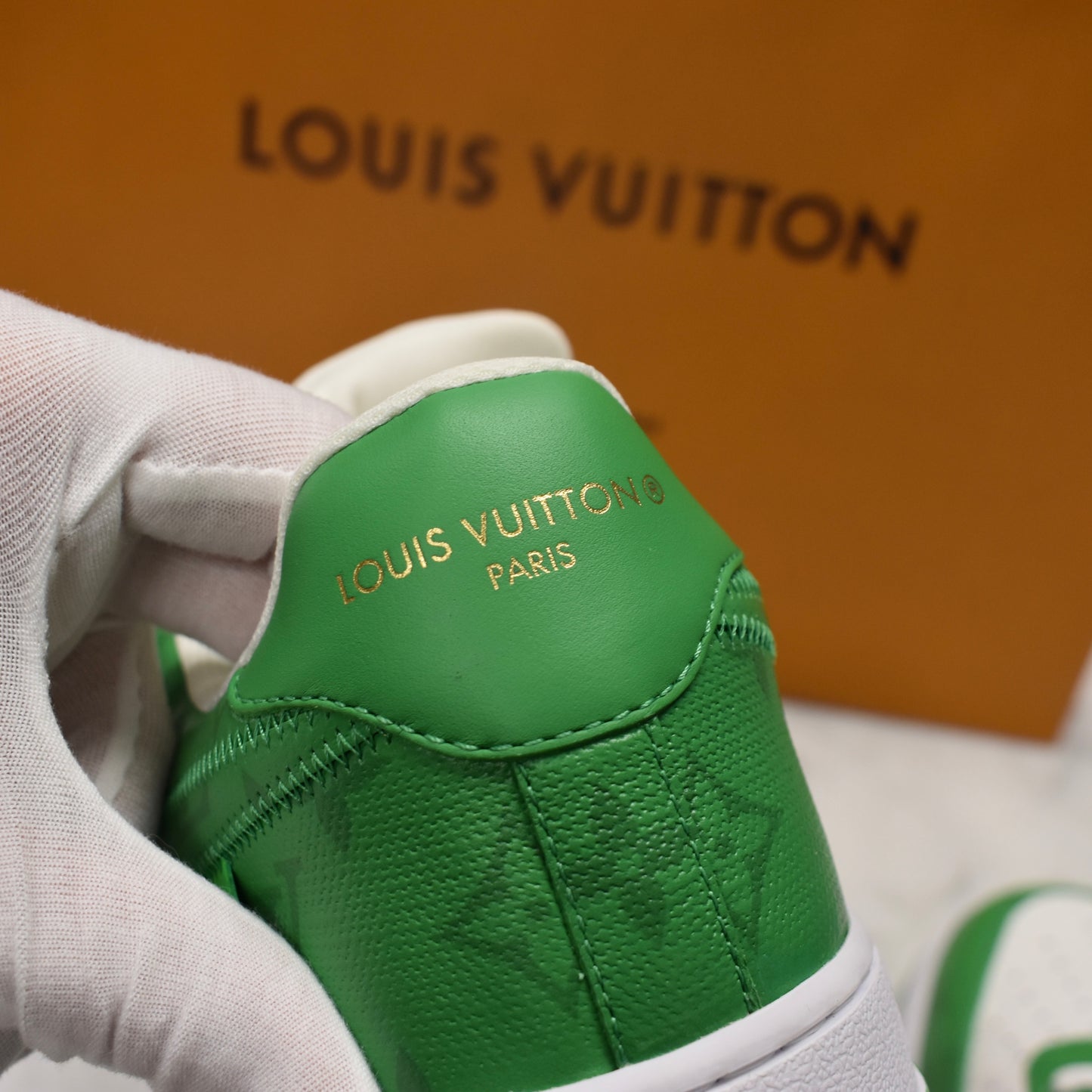 Louis Vuitton x Nike - Air Force 1 Low (White/Pine Green)