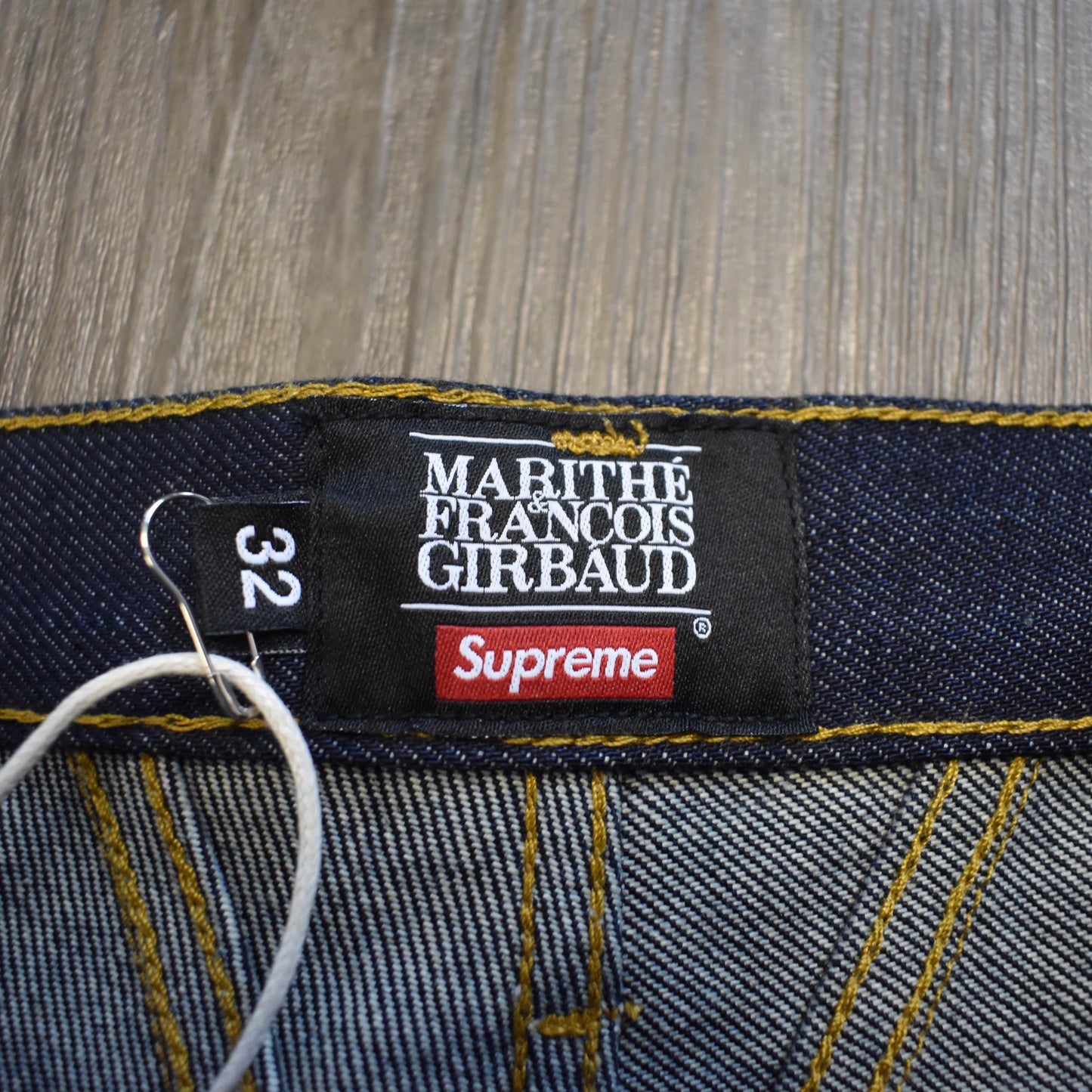Supreme x Girbaud - X-Seam Baggy Shorts (Raw Denim)