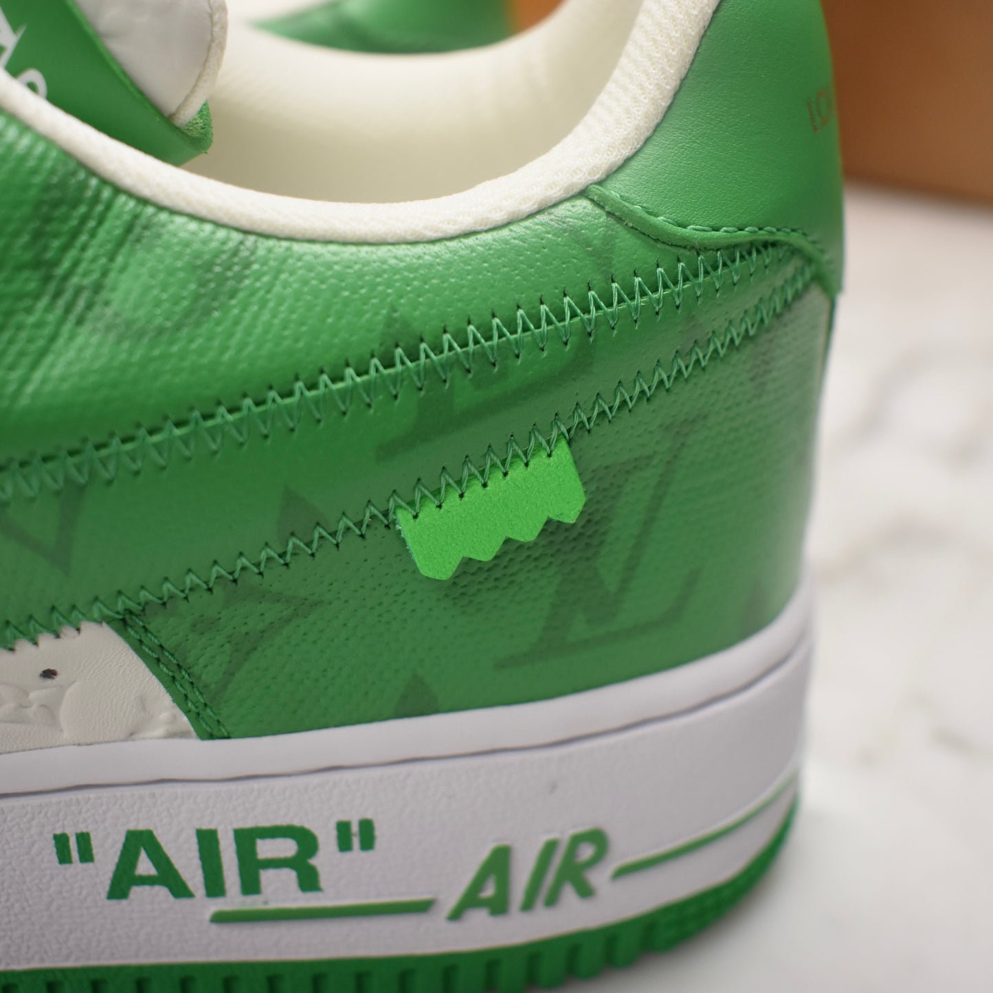 Louis Vuitton x Nike - Air Force 1 Low (White/Pine Green)