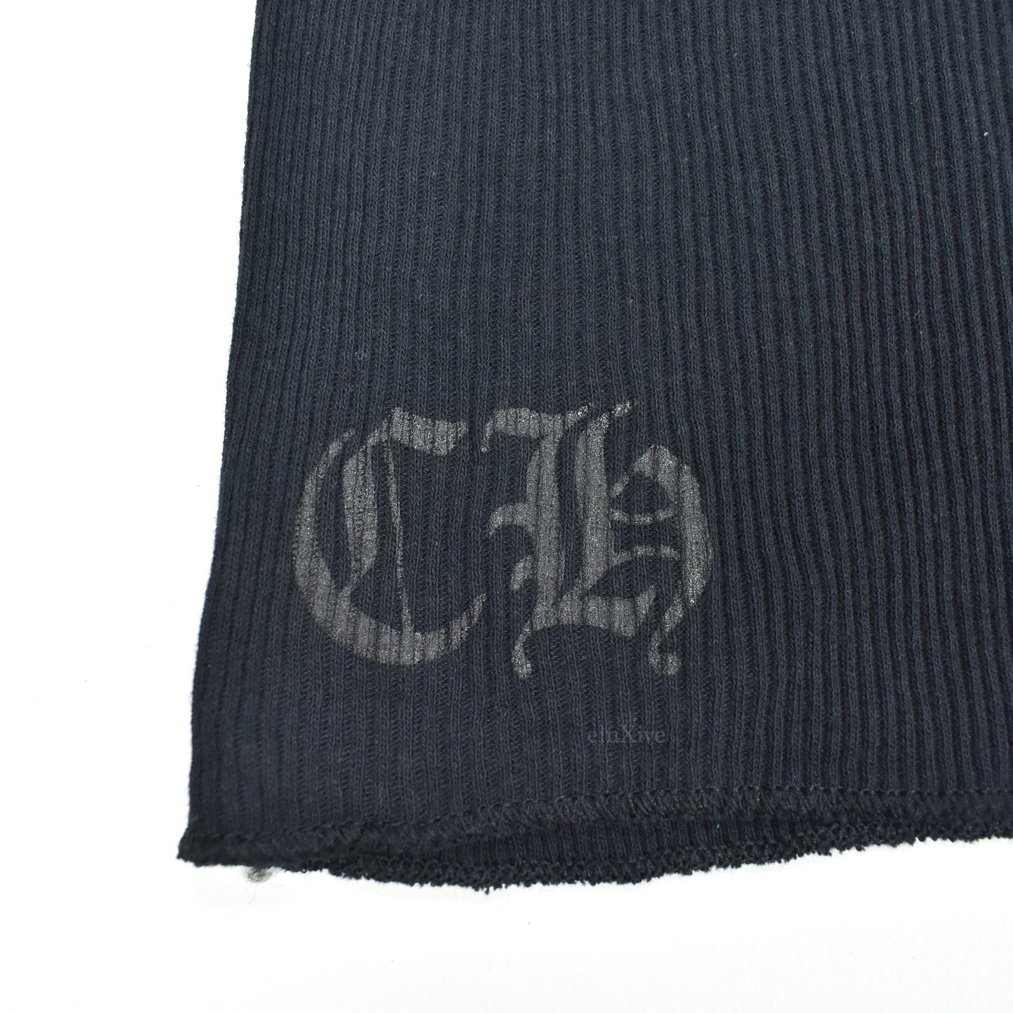 Chrome Hearts - Black Horseshoe Logo Tank Top