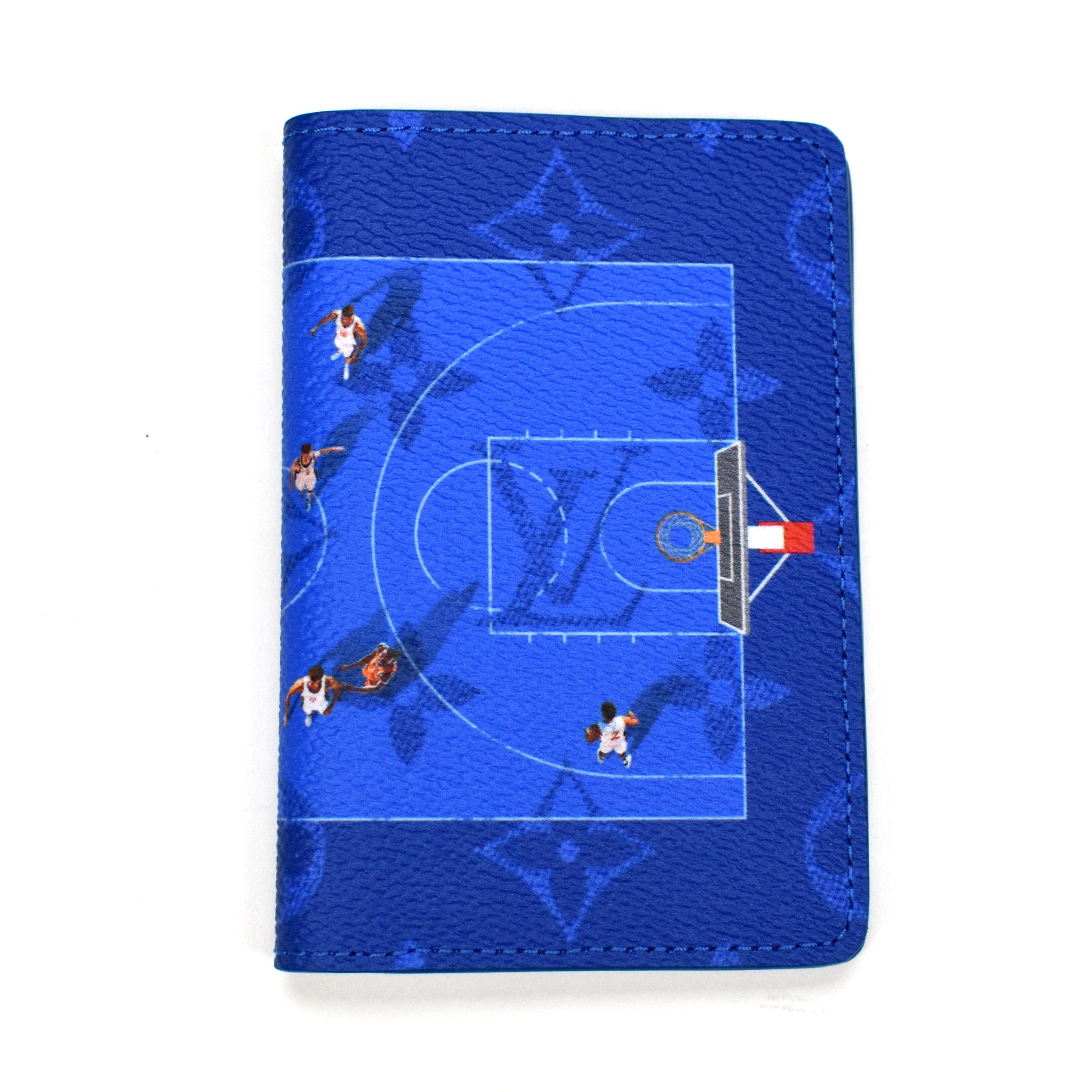 Louis Vuitton - Basketball Monogram Pocket Organizer (Blue) – eluXive