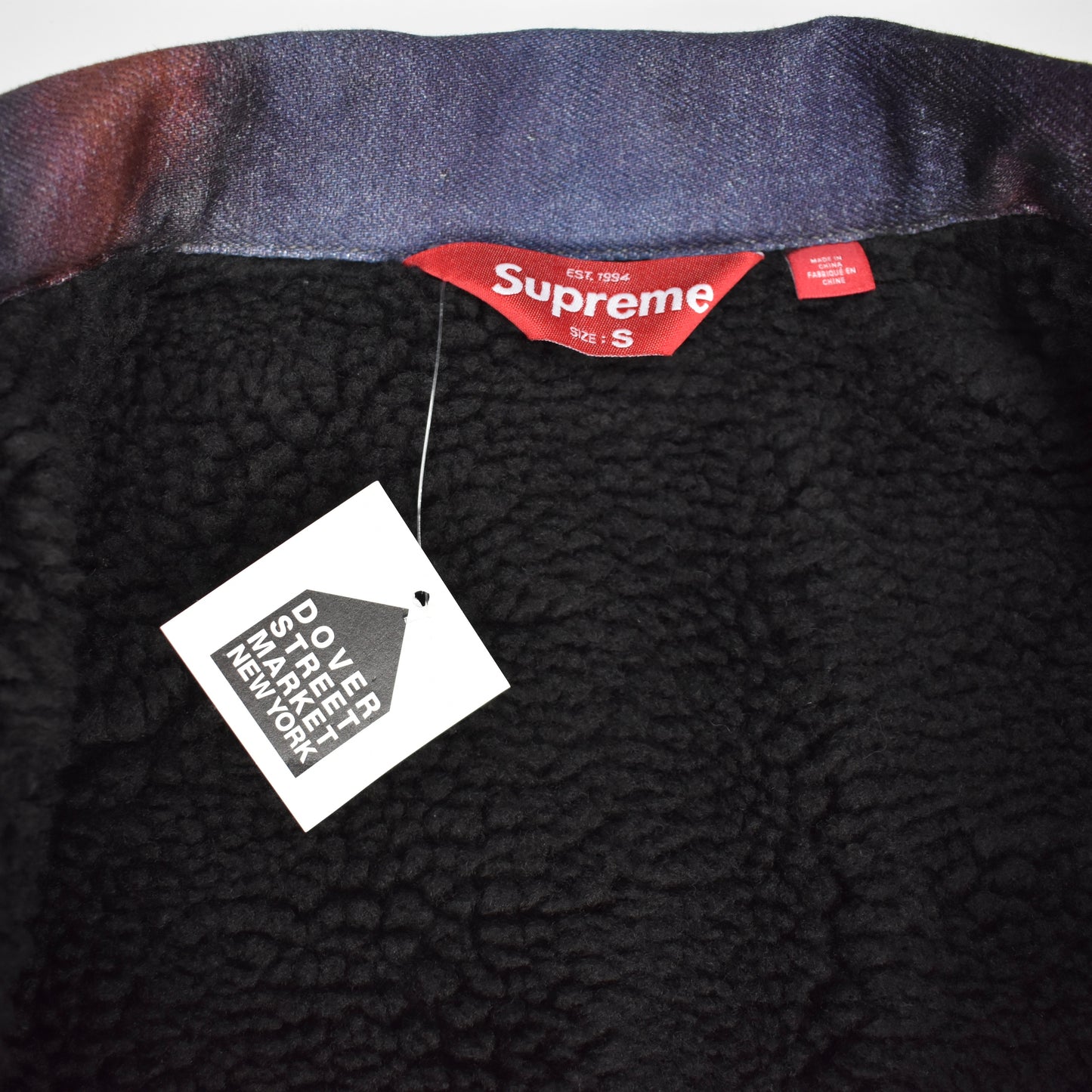 Supreme x Frazetta - Death Dealer Print Sherpa Lined Trucker Jacket