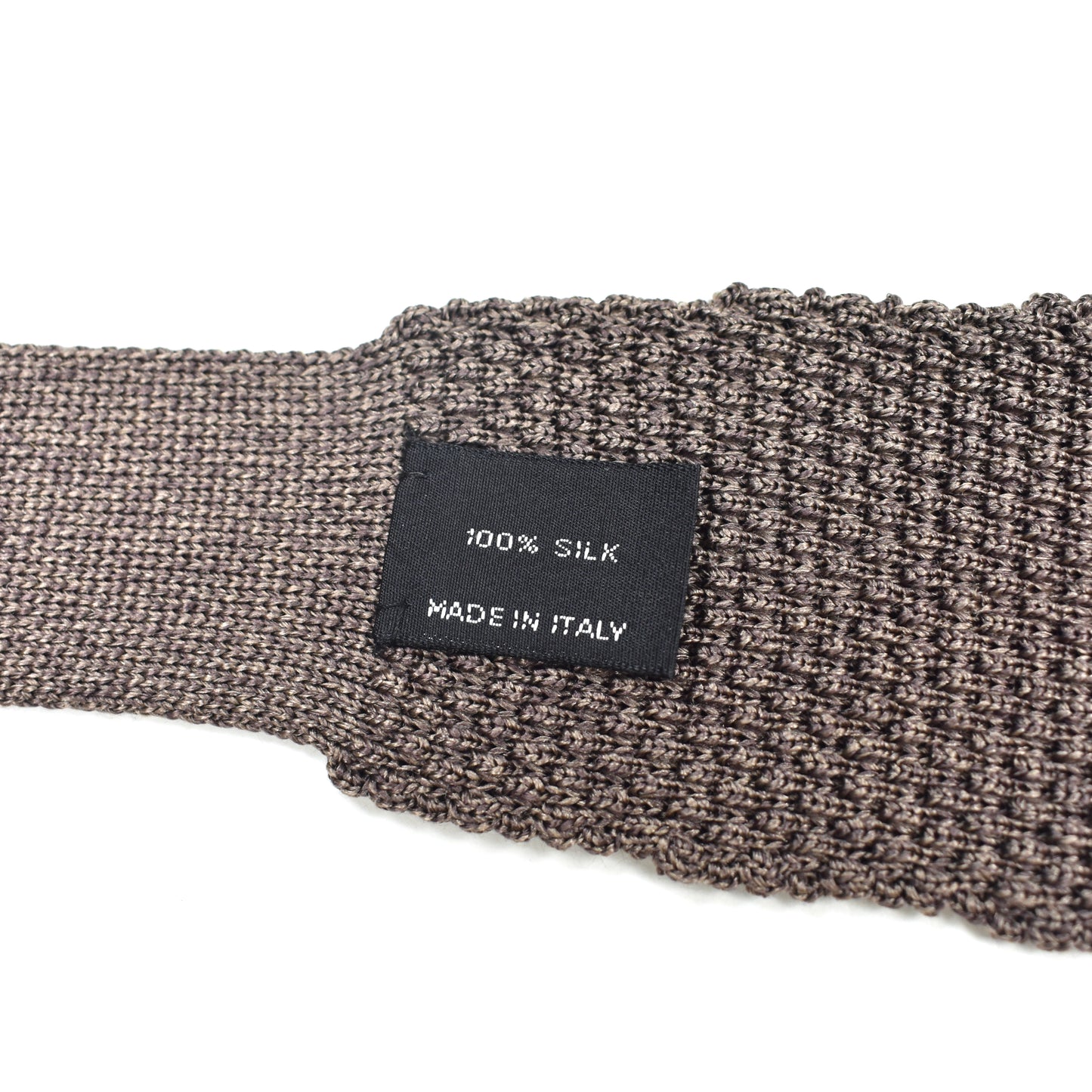 Tom Ford - Brown Heather Silk Knit Tie