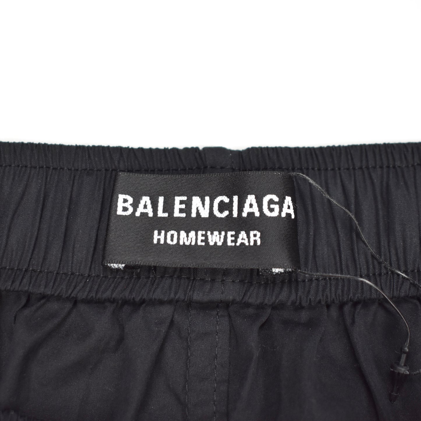 Balenciaga - Black Oversized Pajama / Boxer Shorts