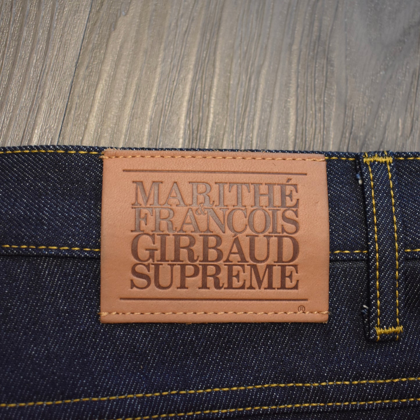 Supreme x Girbaud - X-Seam Baggy Shorts (Raw Denim)