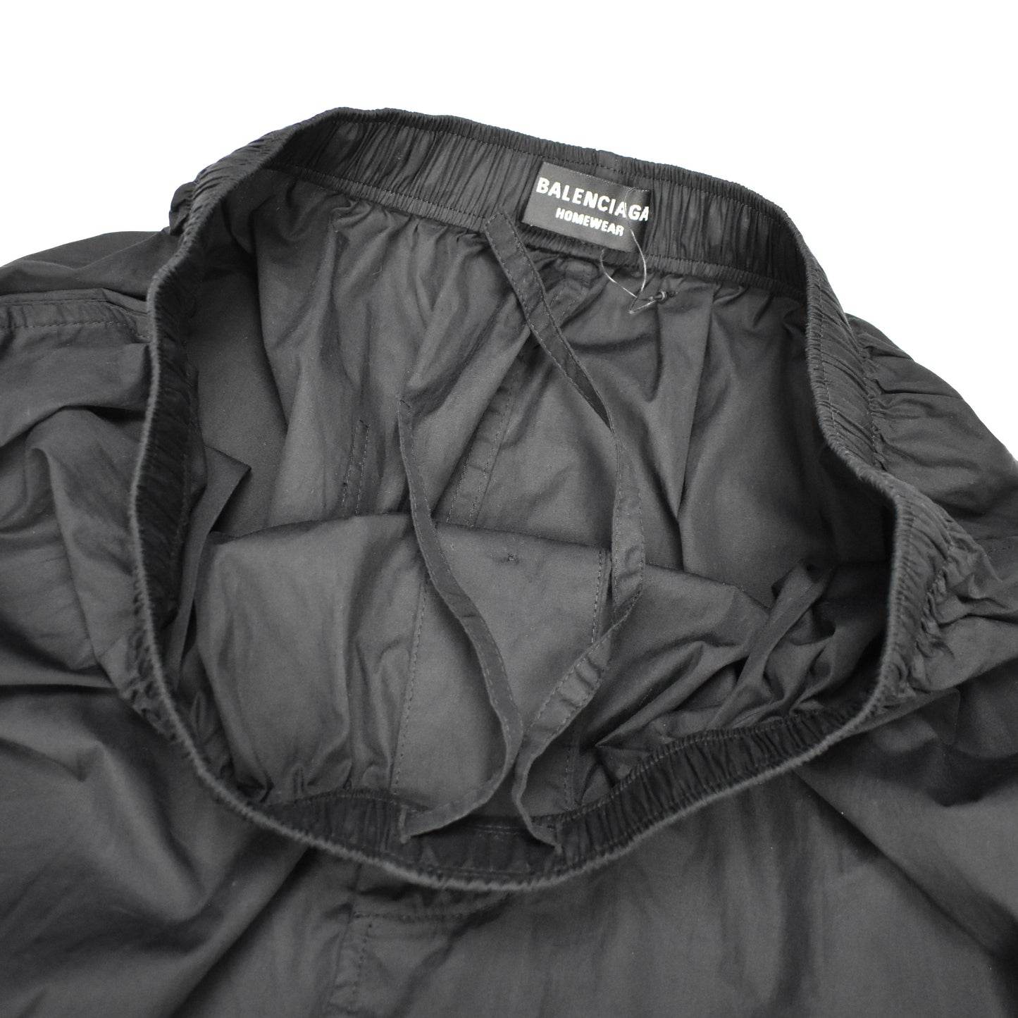 Balenciaga - Black Oversized Pajama / Boxer Shorts