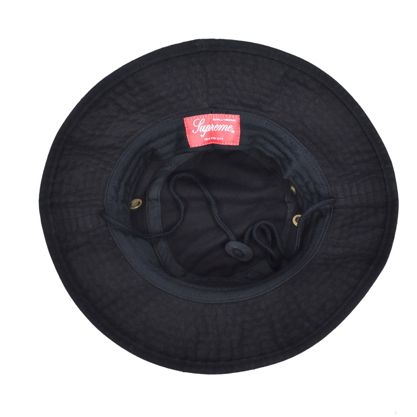 Supreme - Black Box Logo Canvas Boonie Hat