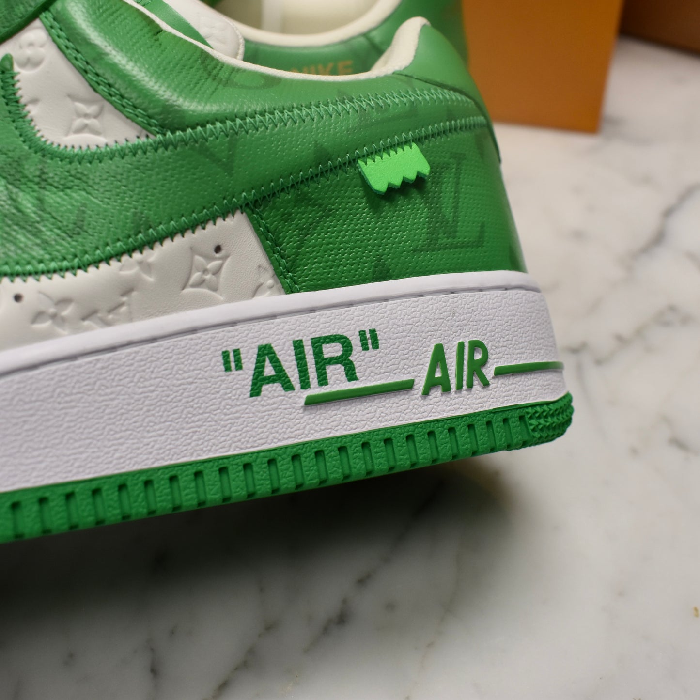 Louis Vuitton x Nike - Air Force 1 Low (White/Pine Green)