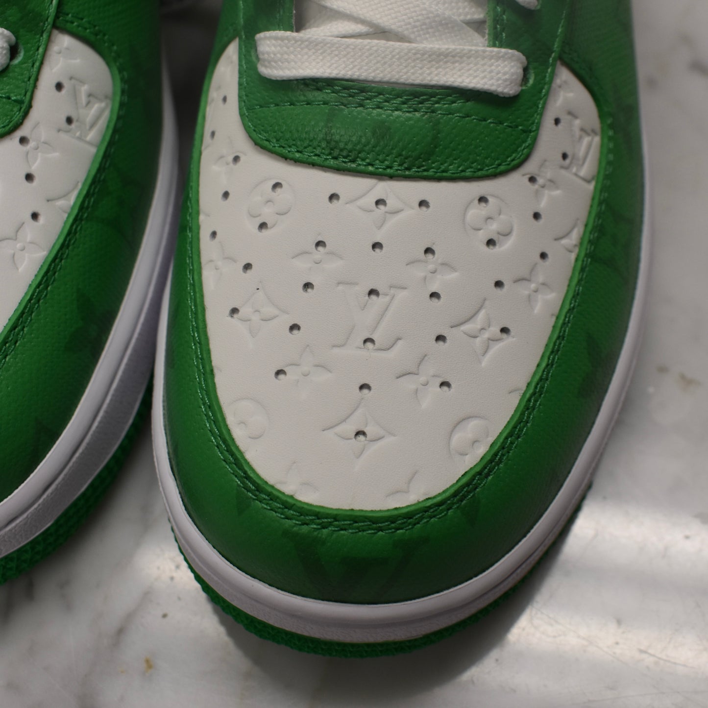 Louis Vuitton x Nike - Air Force 1 Low (White/Pine Green)
