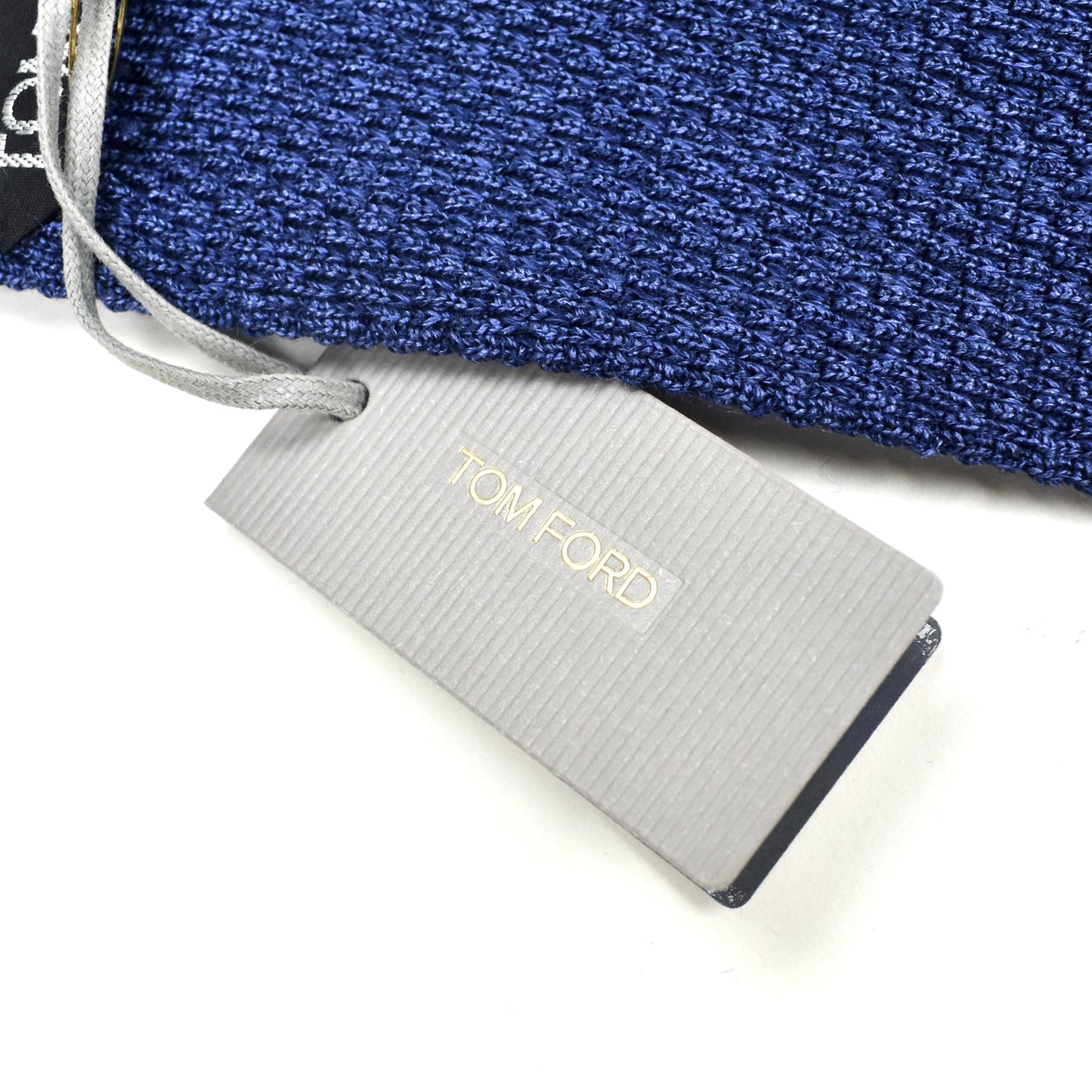 Tom Ford - Navy Heather Silk Knit Tie