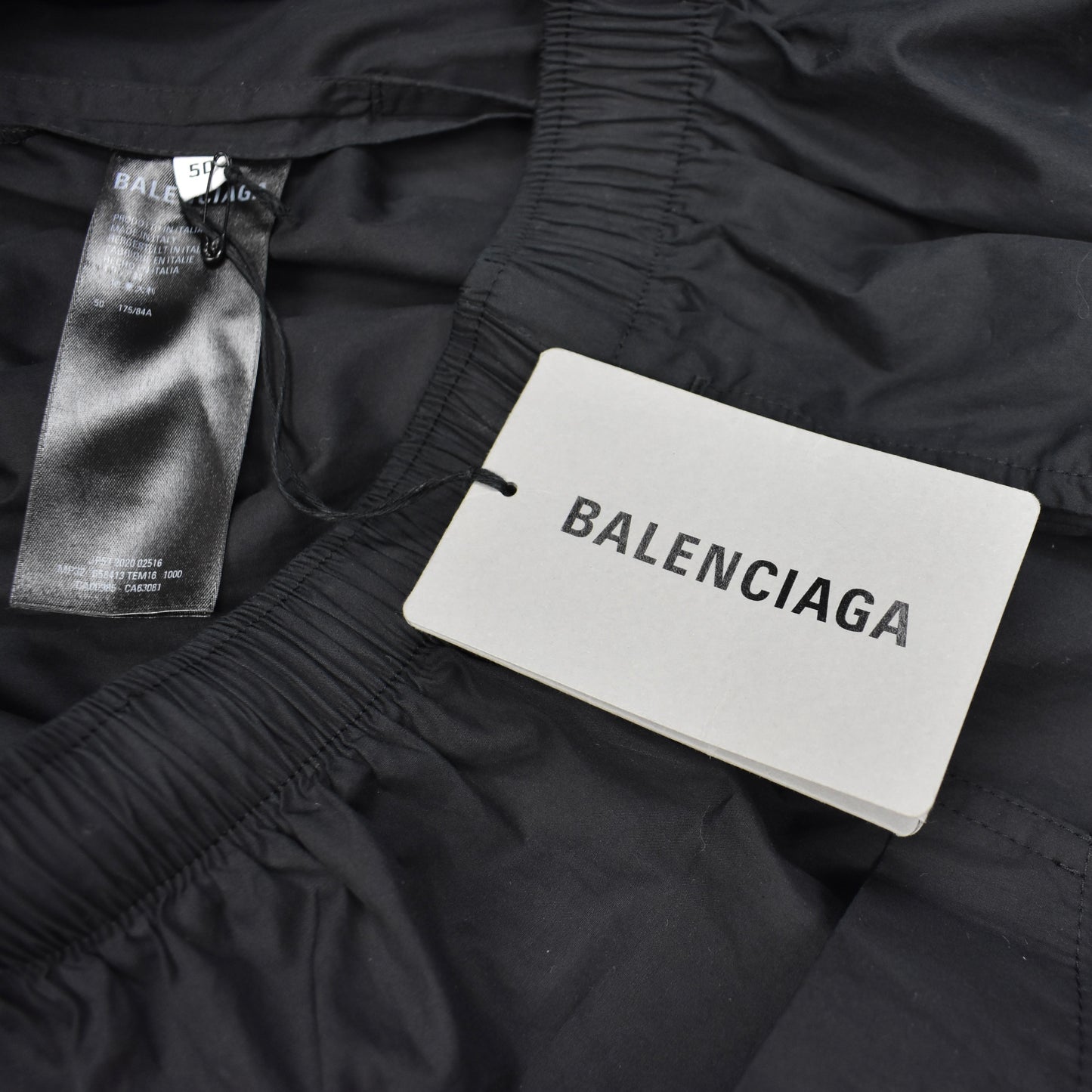Balenciaga - Black Oversized Pajama / Boxer Shorts
