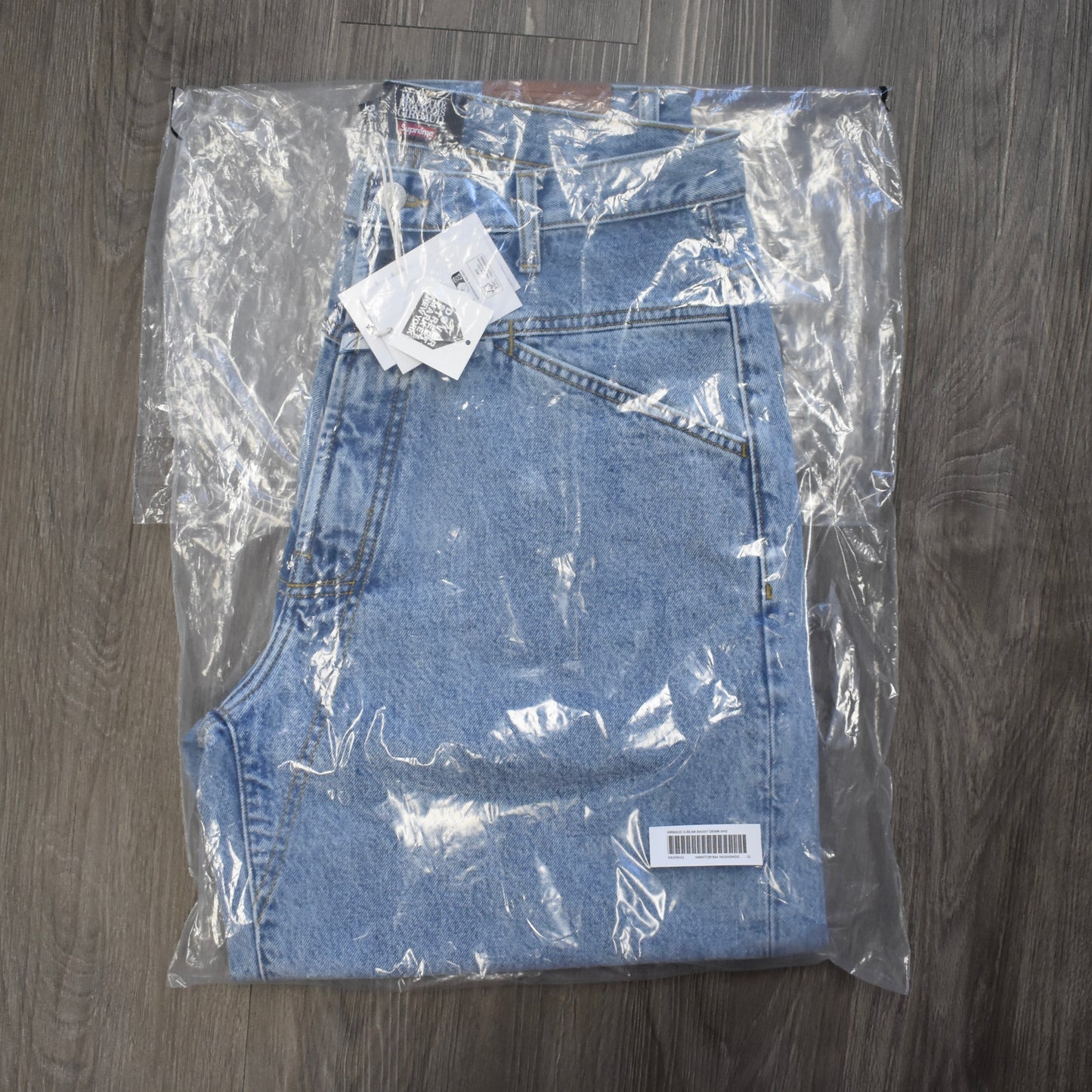 Supreme x Girbaud - X-Seam Baggy Shorts (Washed Denim)