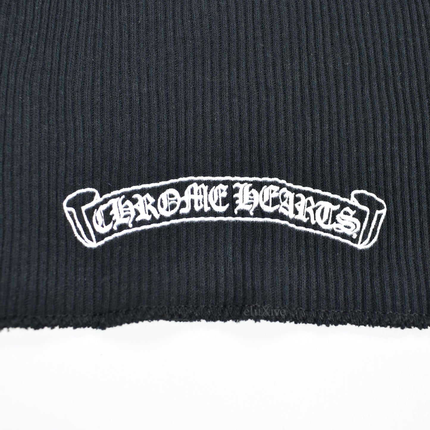 Chrome Hearts - Black Horseshoe Logo Tank Top