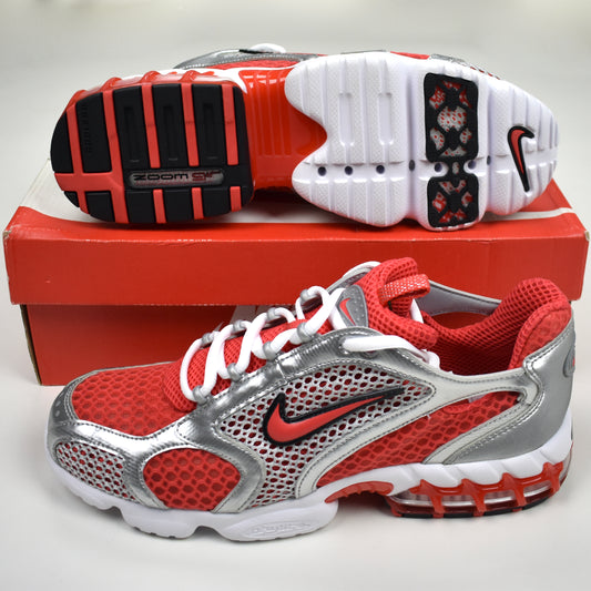 Nike - Air Zoom Spiridon Cage 2 (Red/Silver)