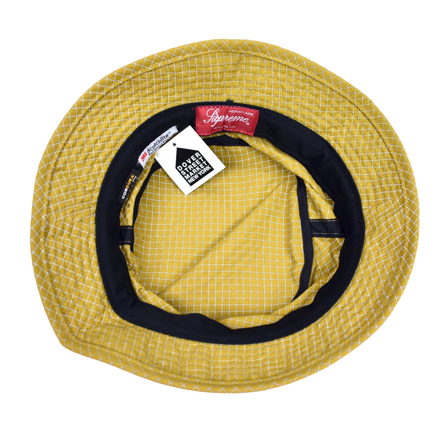 Supreme - FW18 Cordura 3M Reflective Grid Bucket Hat