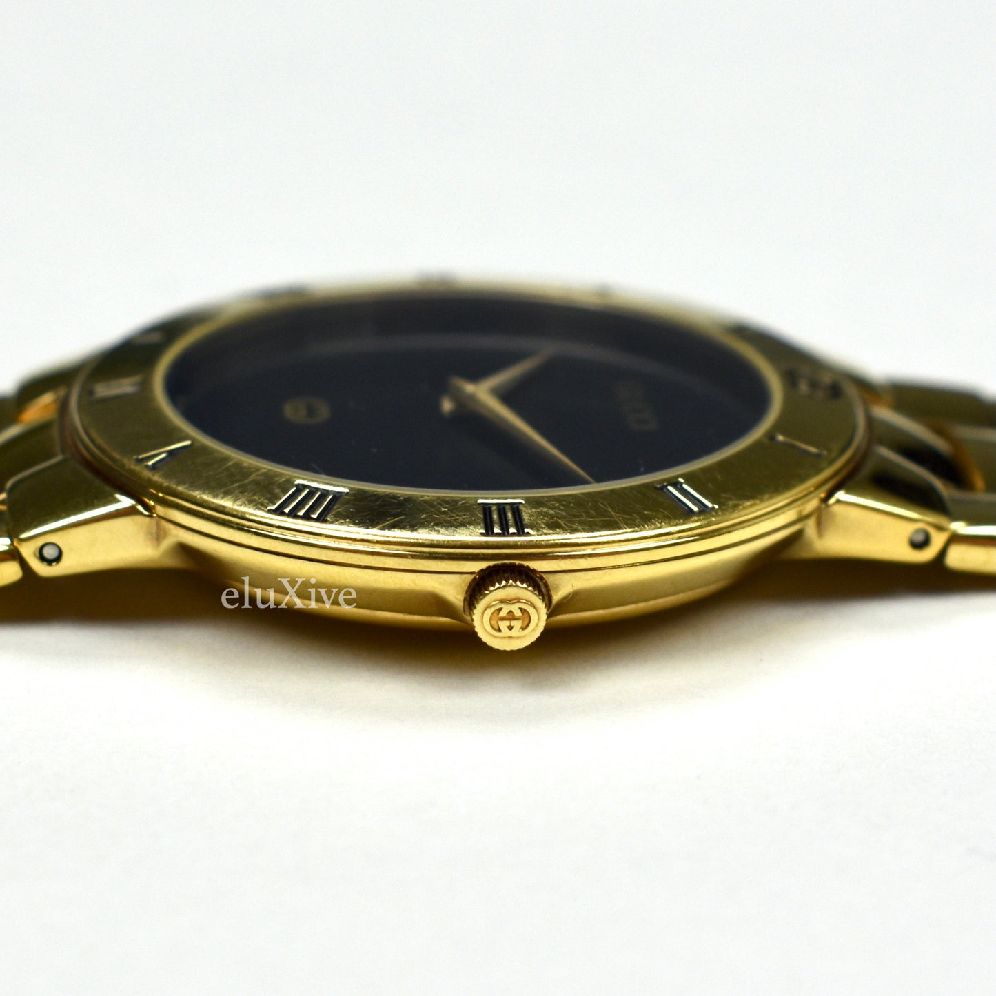 Gucci - 3300M Gold / Black Dial 'Pulp Fiction' Watch