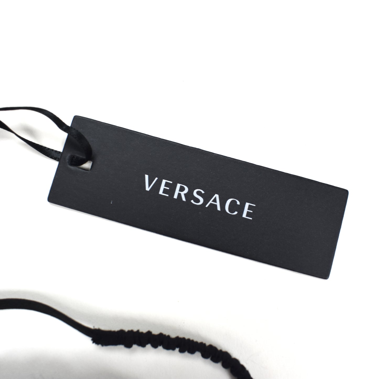 Versace - Sequin Logo Plush Sleep Mask