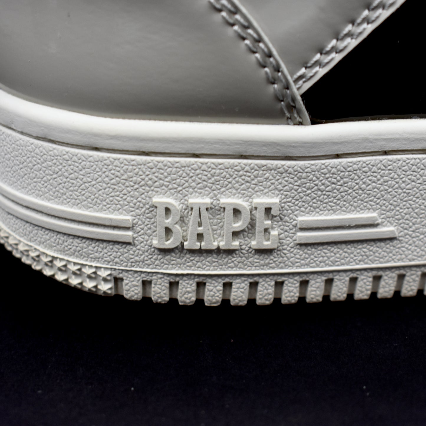 Bape - Bapesta Low Patent Leather 'Tiffany' (Blue/Gray/Brown)