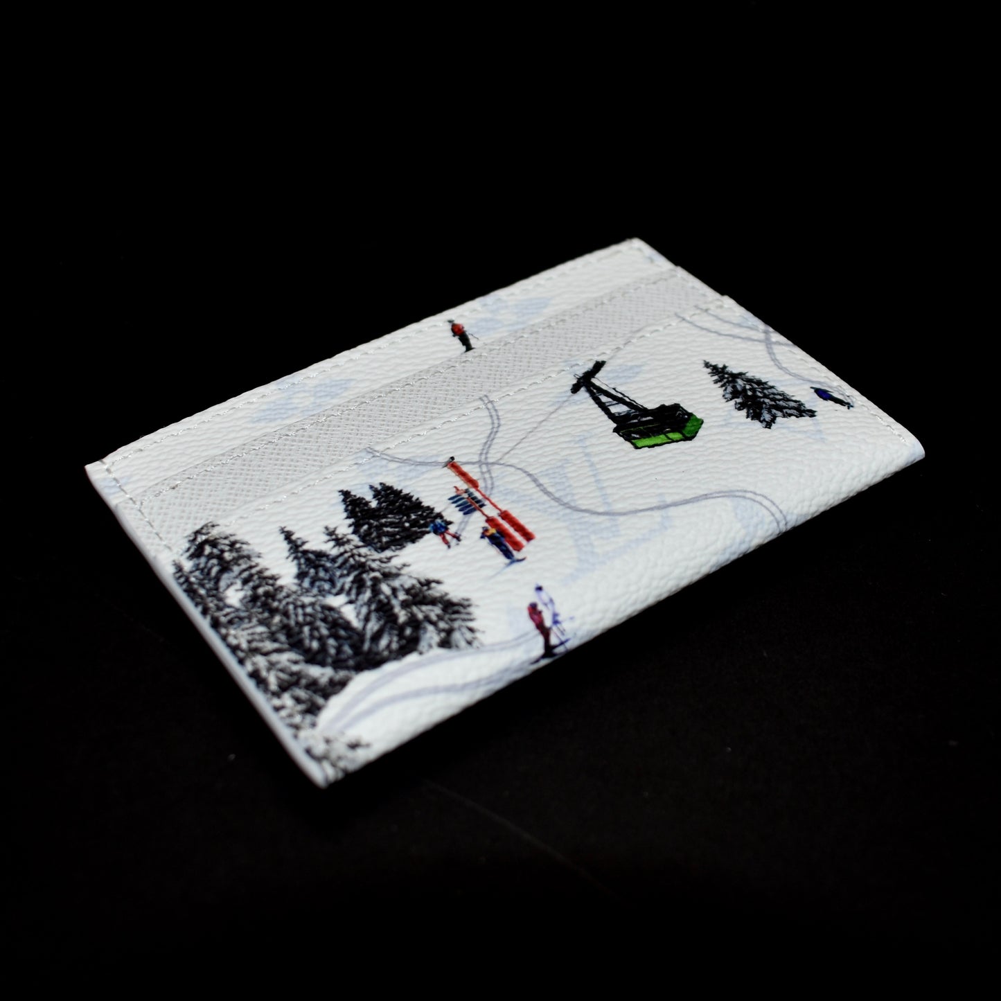 Louis Vuitton - Ski Monogram Double Card Holder (White)
