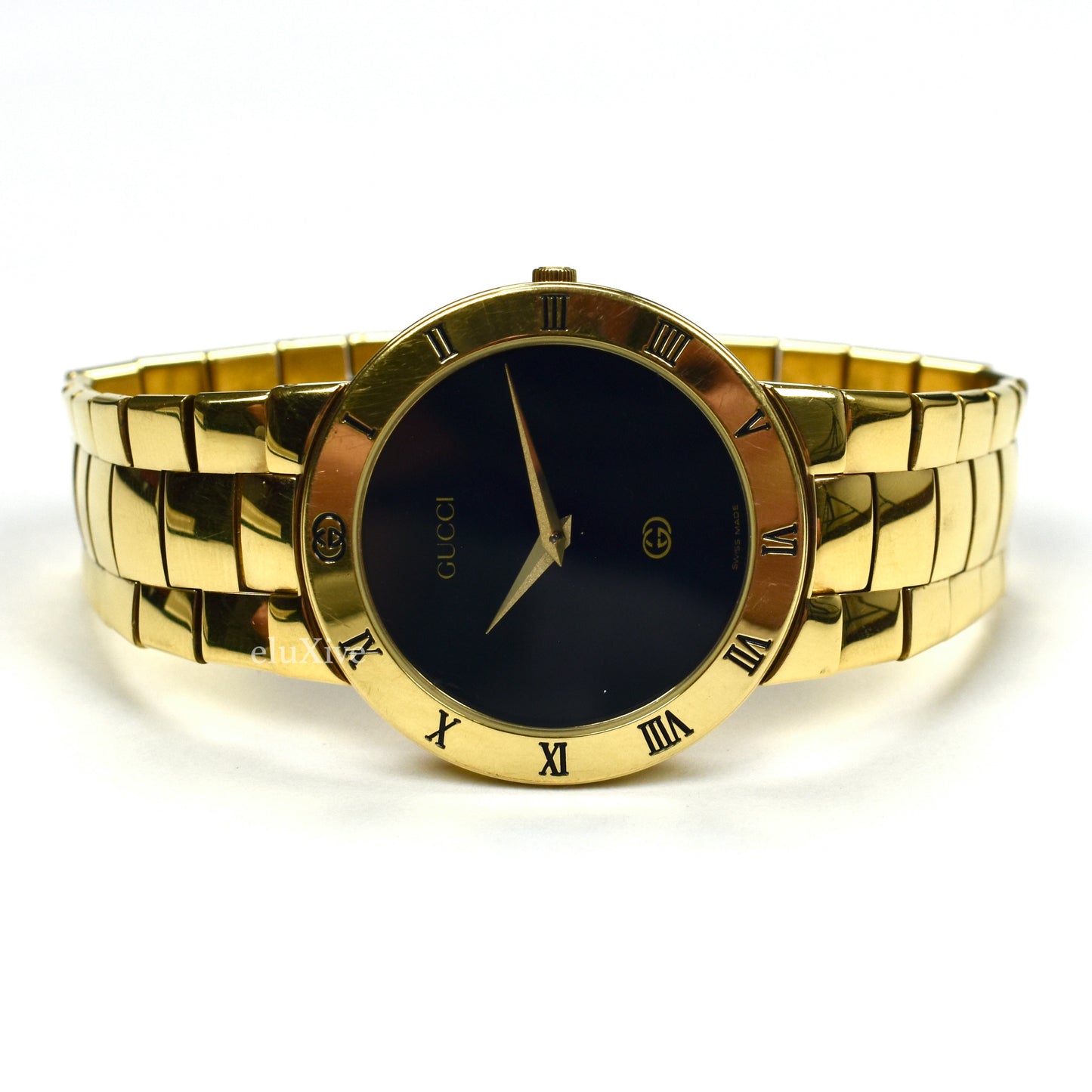 Gucci - 3300M Gold / Black Dial 'Pulp Fiction' Watch