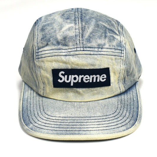 Supreme - Dirty Indigo Denim Box Logo Hat