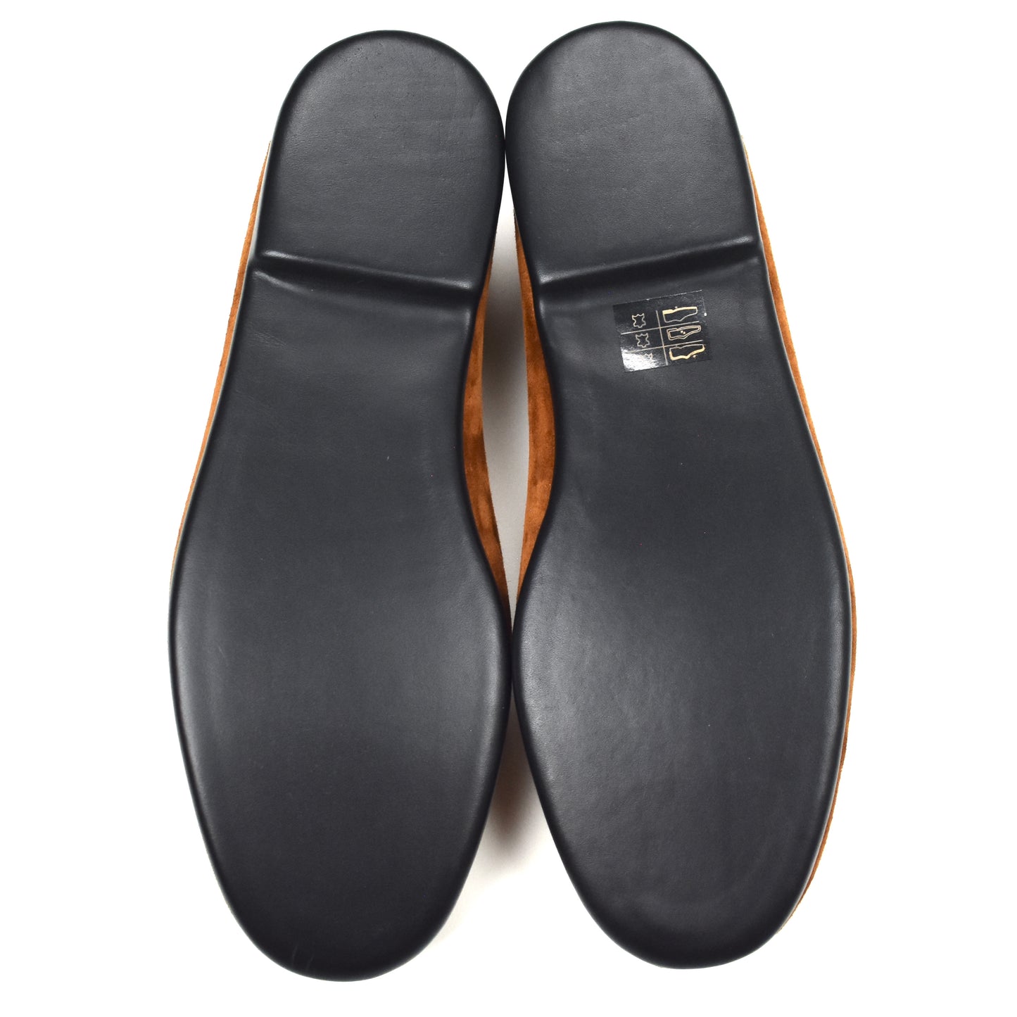 Giorgio Armani - Brown Calf Suede Slippers / Loafers