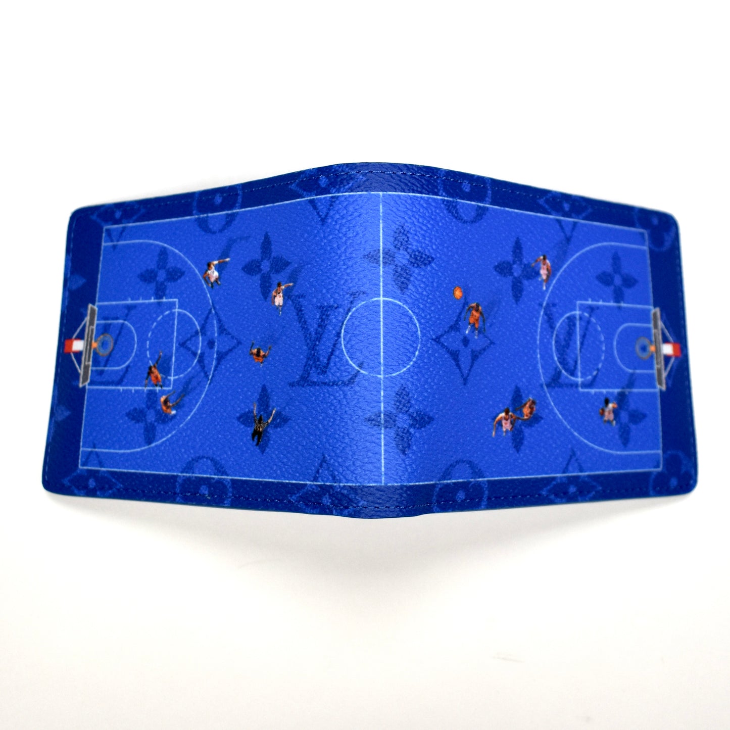Louis Vuitton - Basketball Monogram Slender Wallet (Blue)