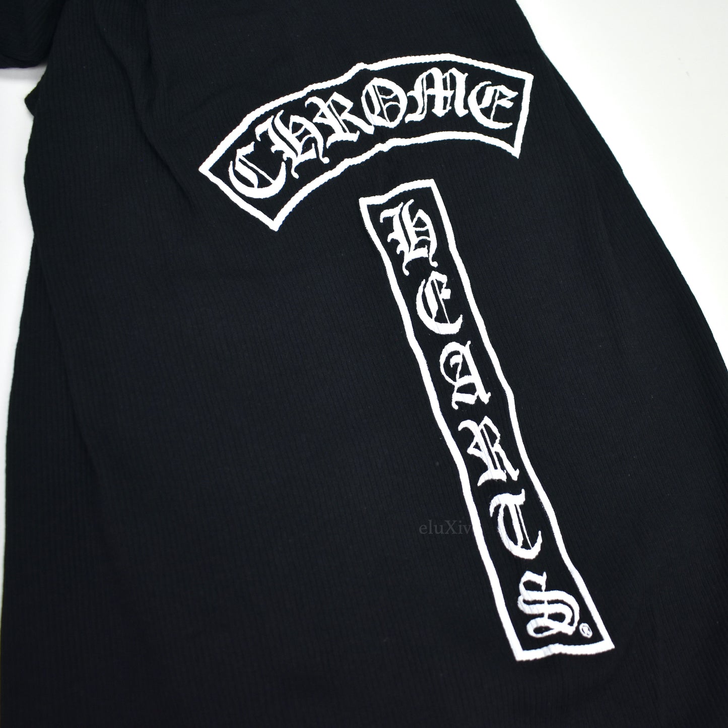 Chrome Hearts - Black Vertical Logo Tank Top