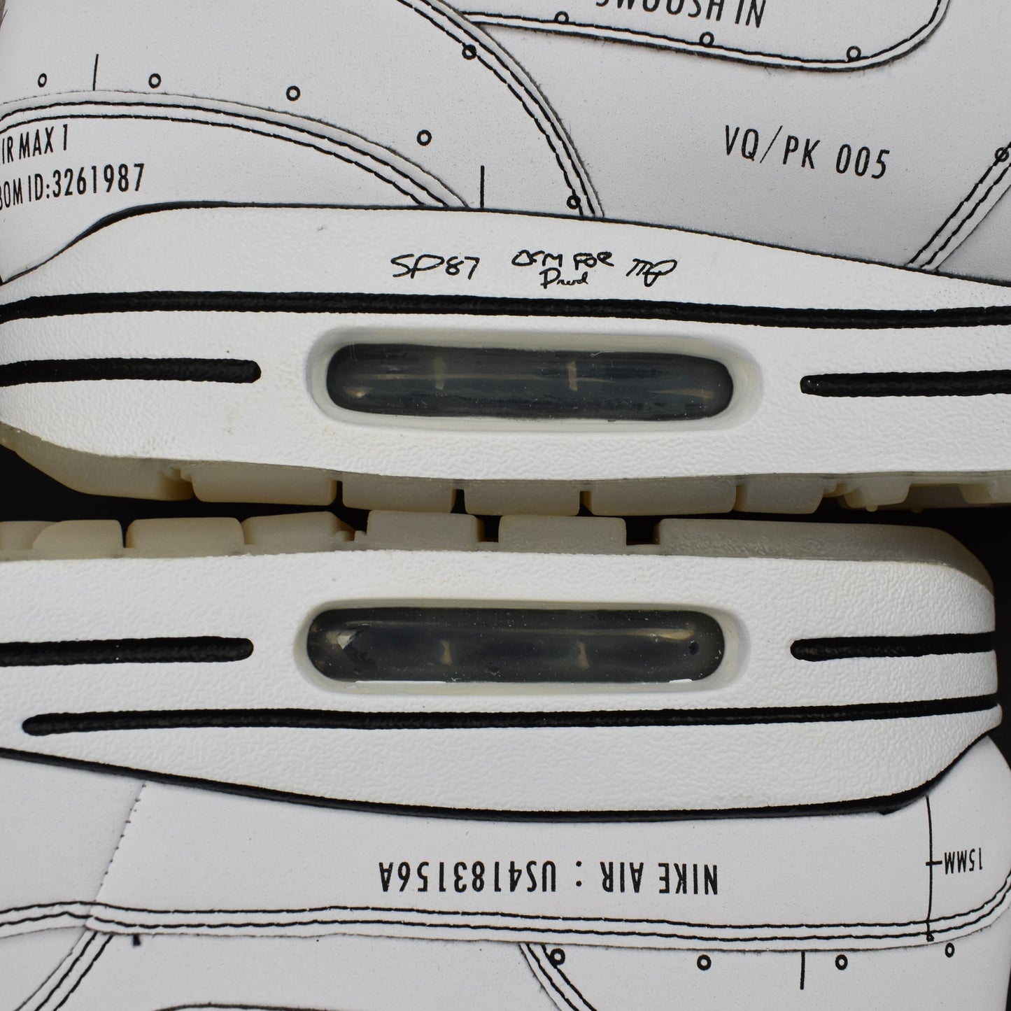Nike - Air Max 1 Sketch to Shelf 'Schematic' (White)