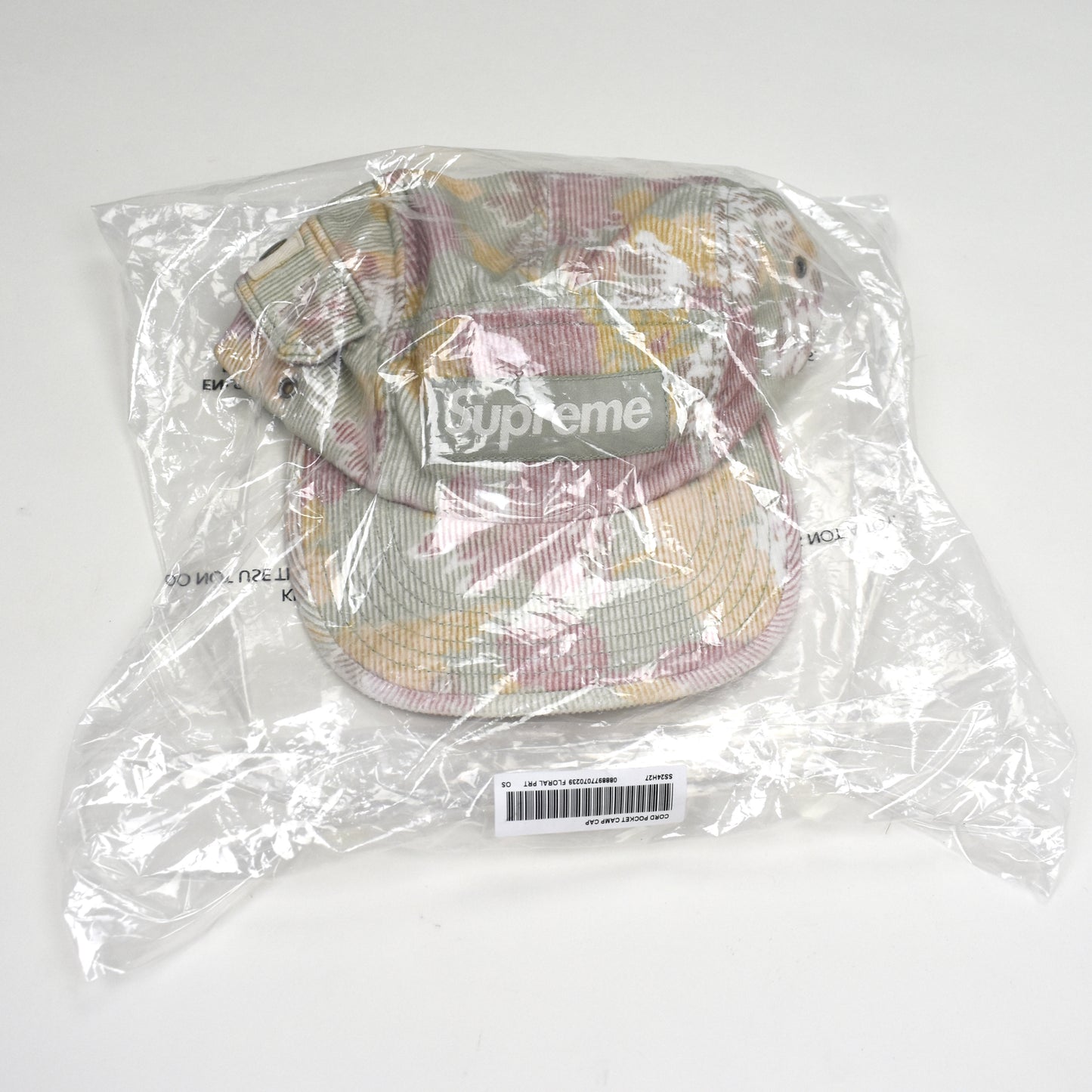 Supreme - Corduroy Box Logo Pocket Hat (Floral)