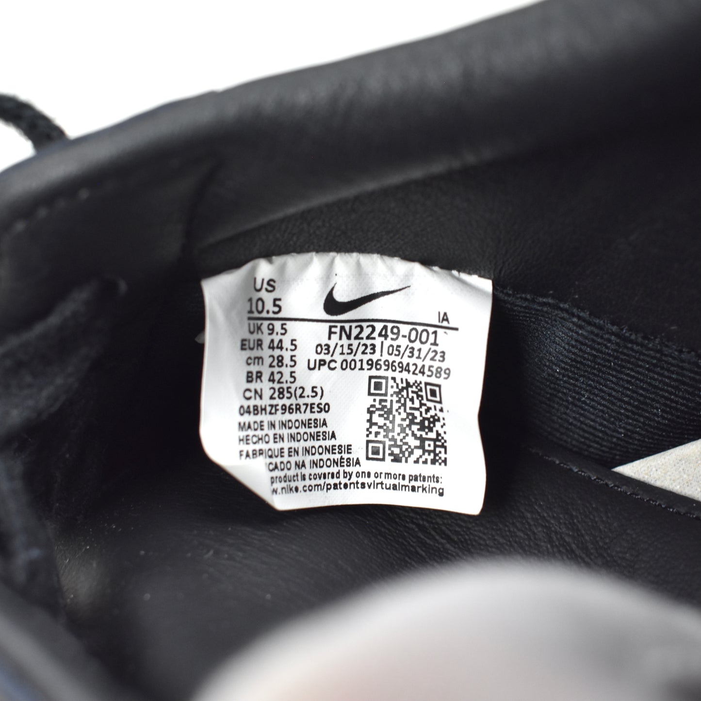 Comme des Garcons x Nike - Tennis Classic SP CDG (Black)