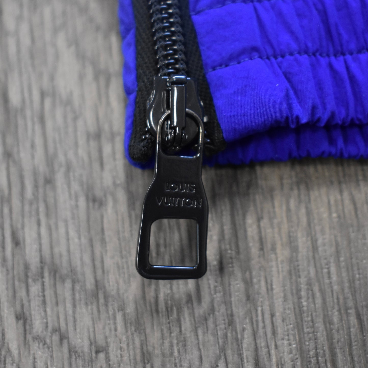 Louis Vuitton - SS22 Amen Break Blue Damier Stripe Track Pants
