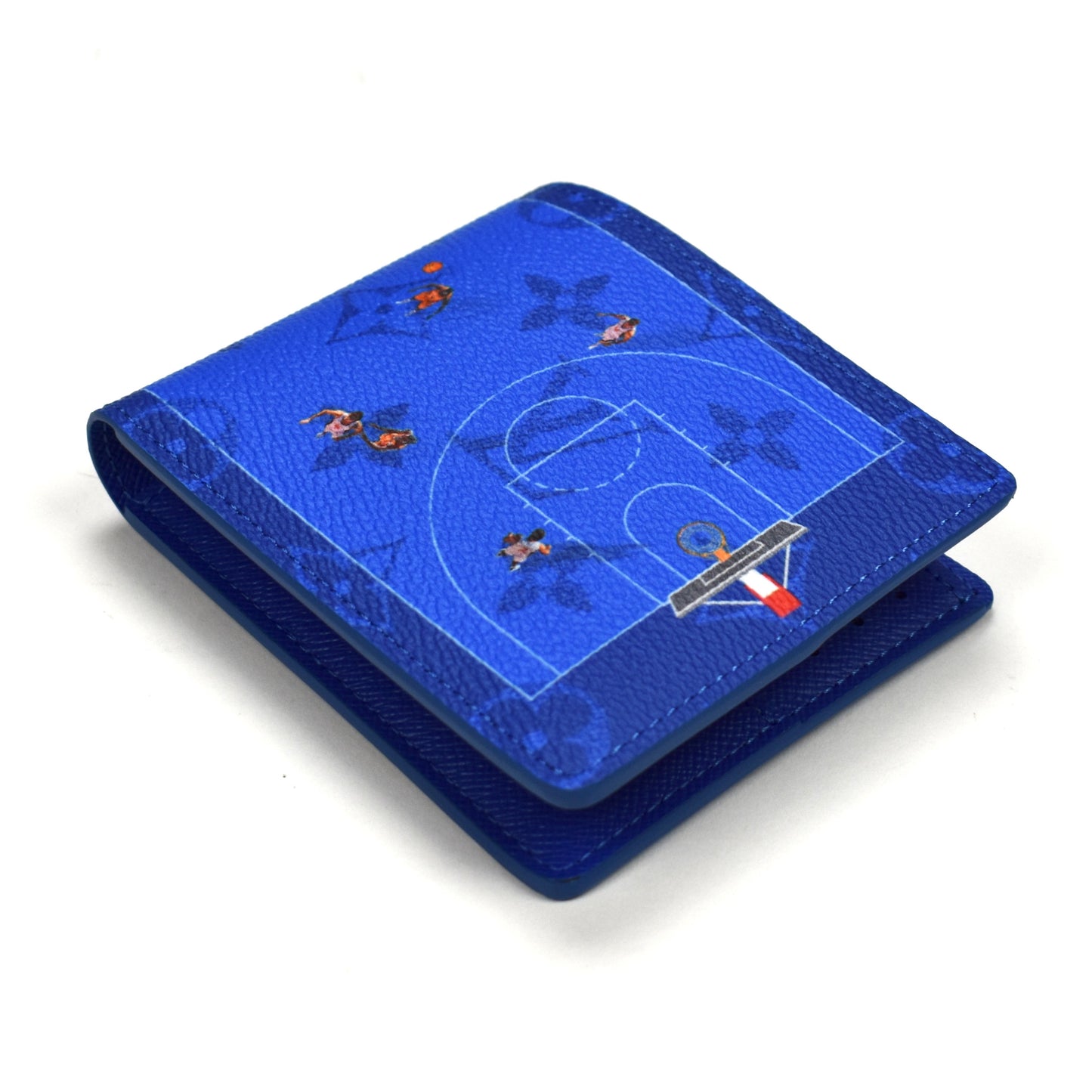 Louis Vuitton - Basketball Monogram Slender Wallet (Blue)