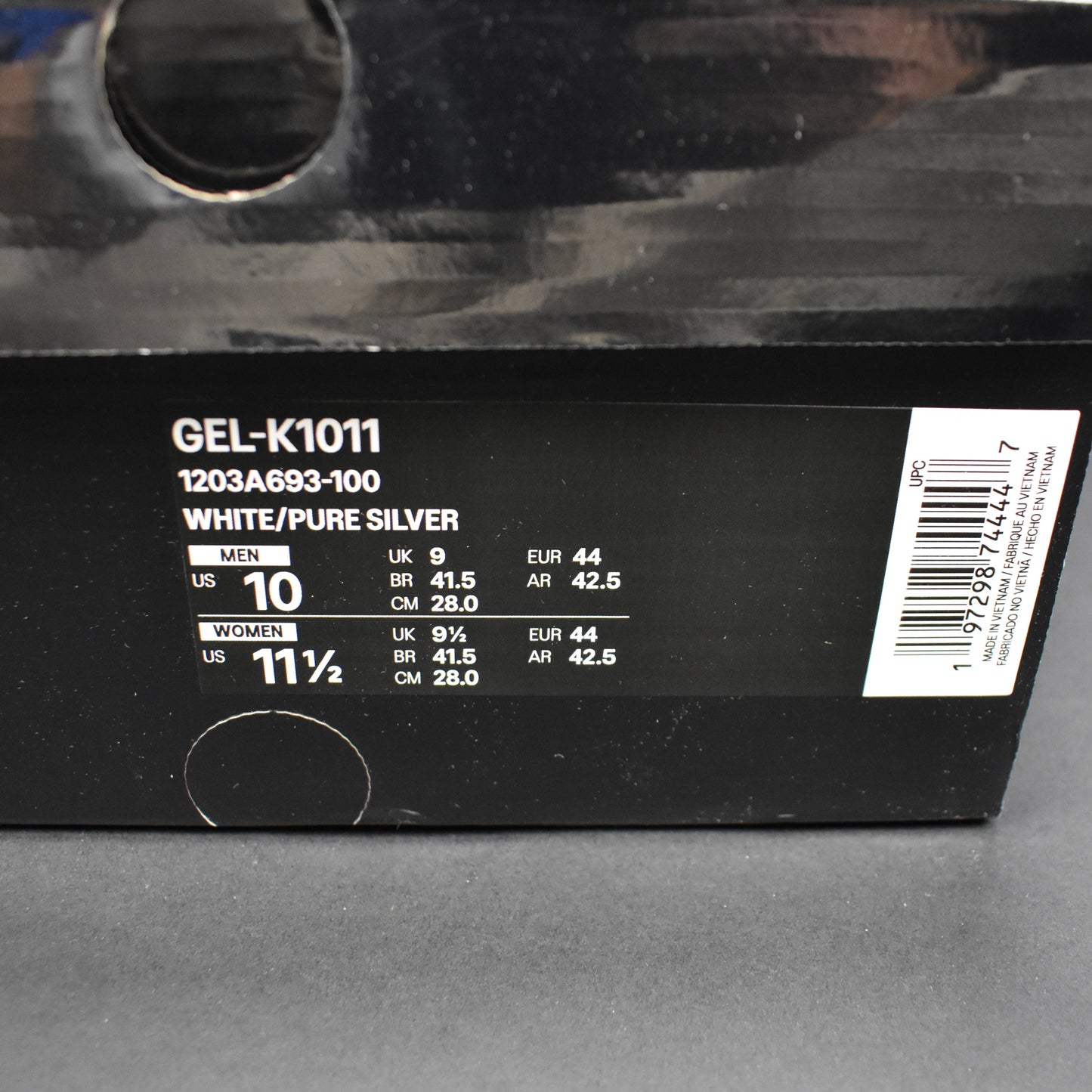 Asics x Gallery Dept. - Gel-K1011 Sneakers (White/Multi)