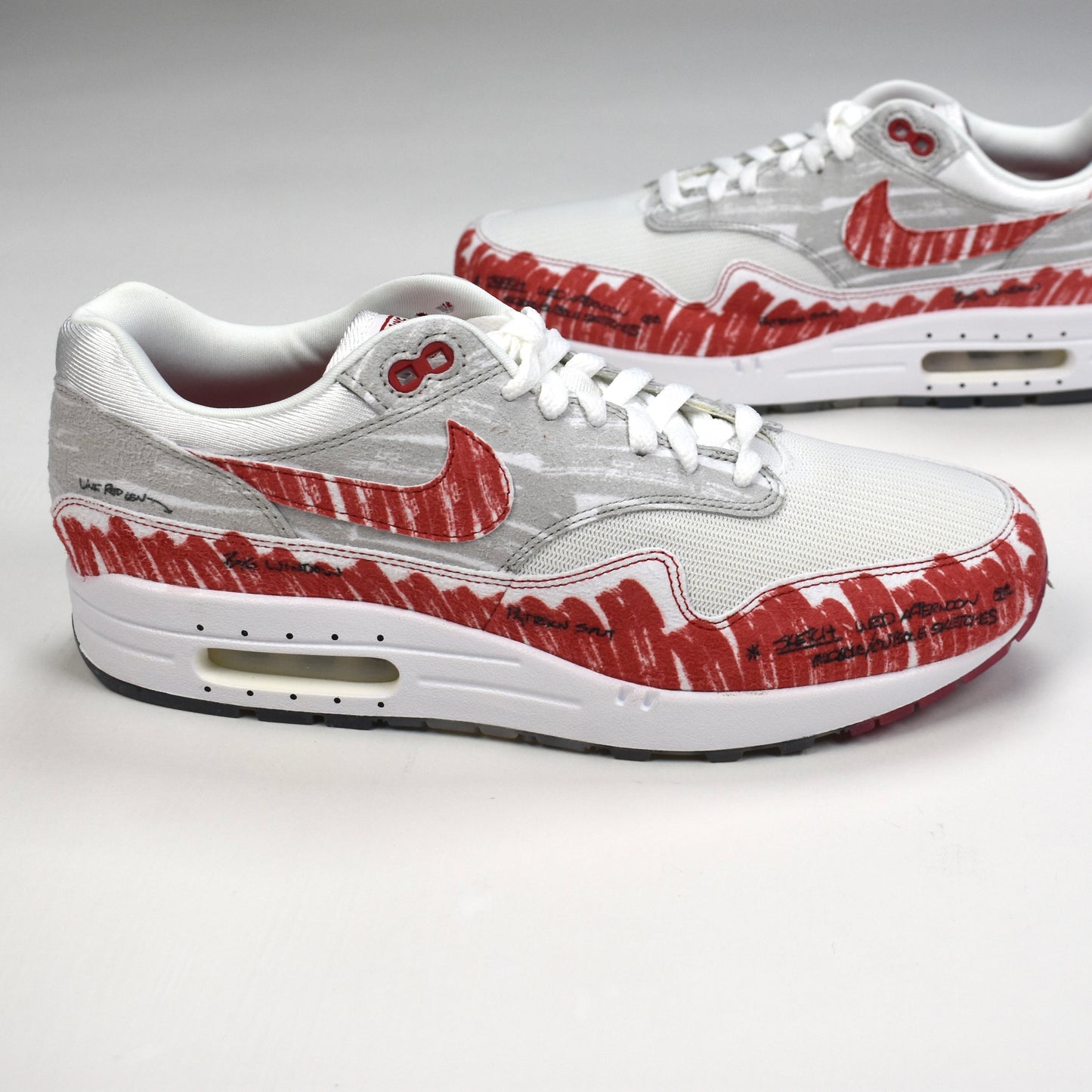 Nike - Air Max 1 Sketch to Shelf 'OG' (White/Red)