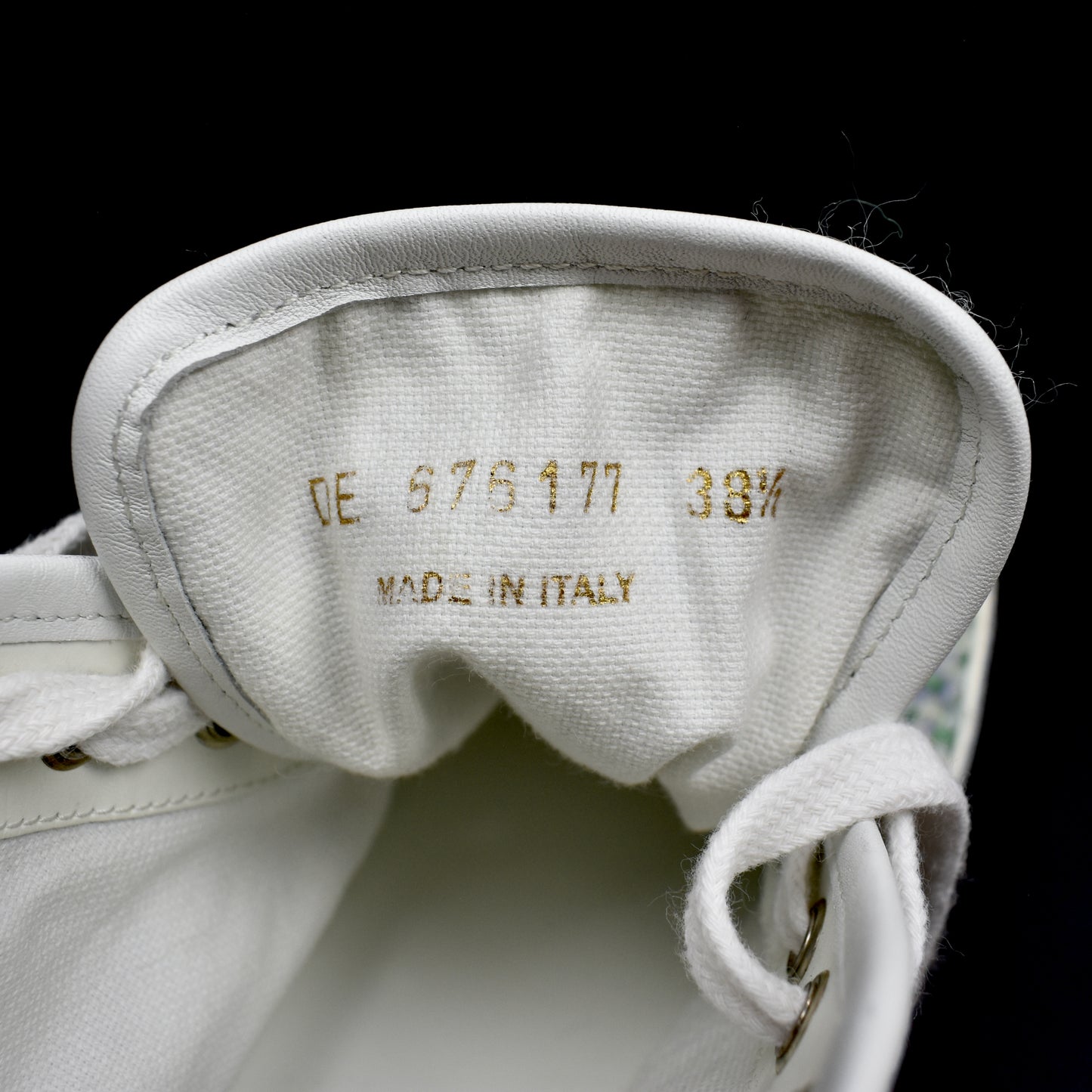 Saint Laurent - Blue Tweed Distressed Malibu Sneakers