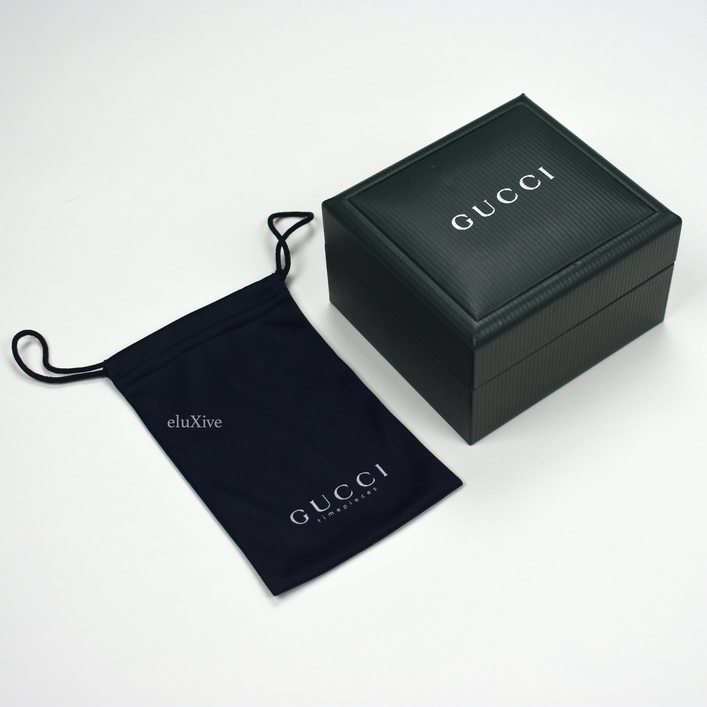 Gucci - 9000M Gold / Steel Cream Dial Watch (Solid Links)