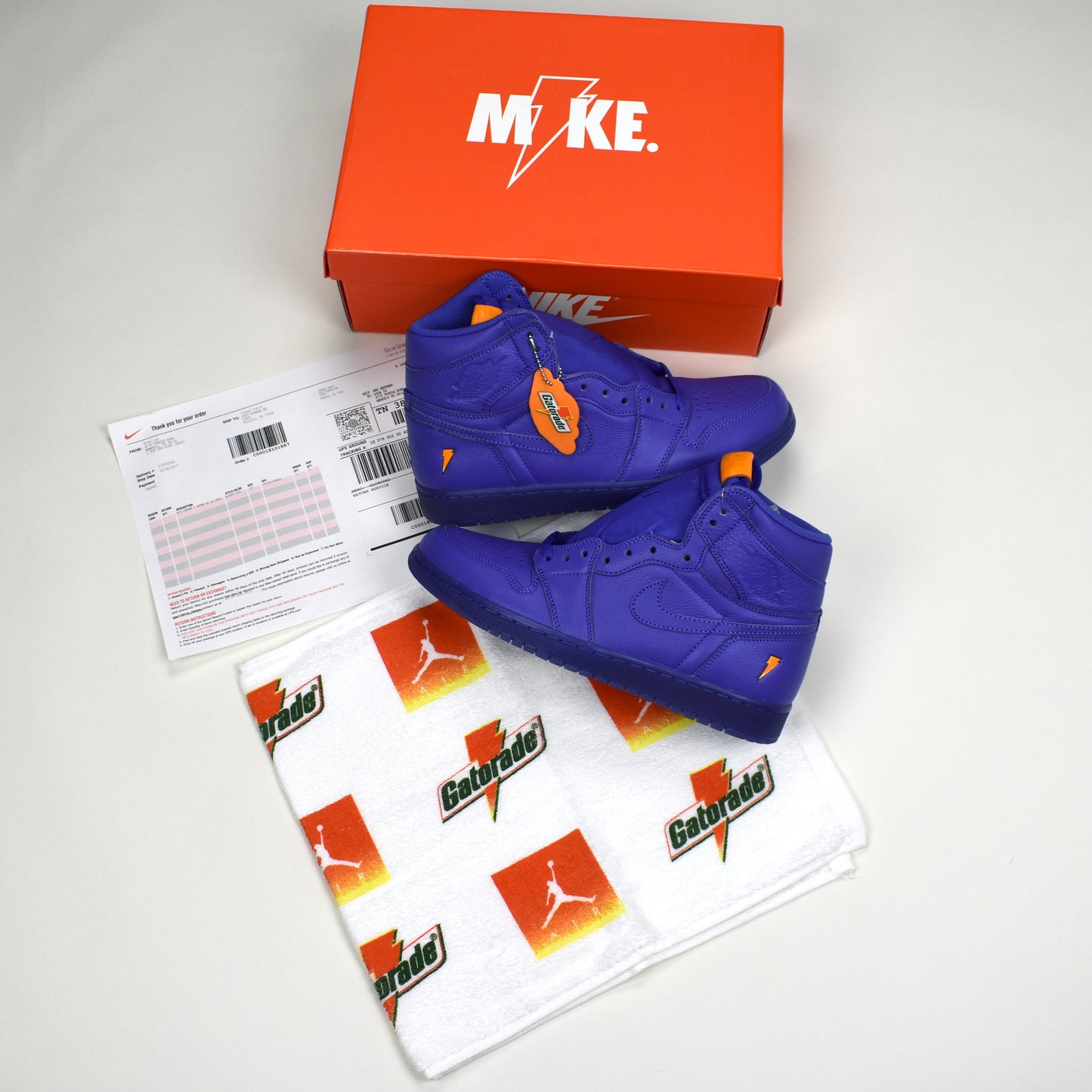 Nike - Air Jordan 1 Retro Hi OG Gatorade 'Grape'