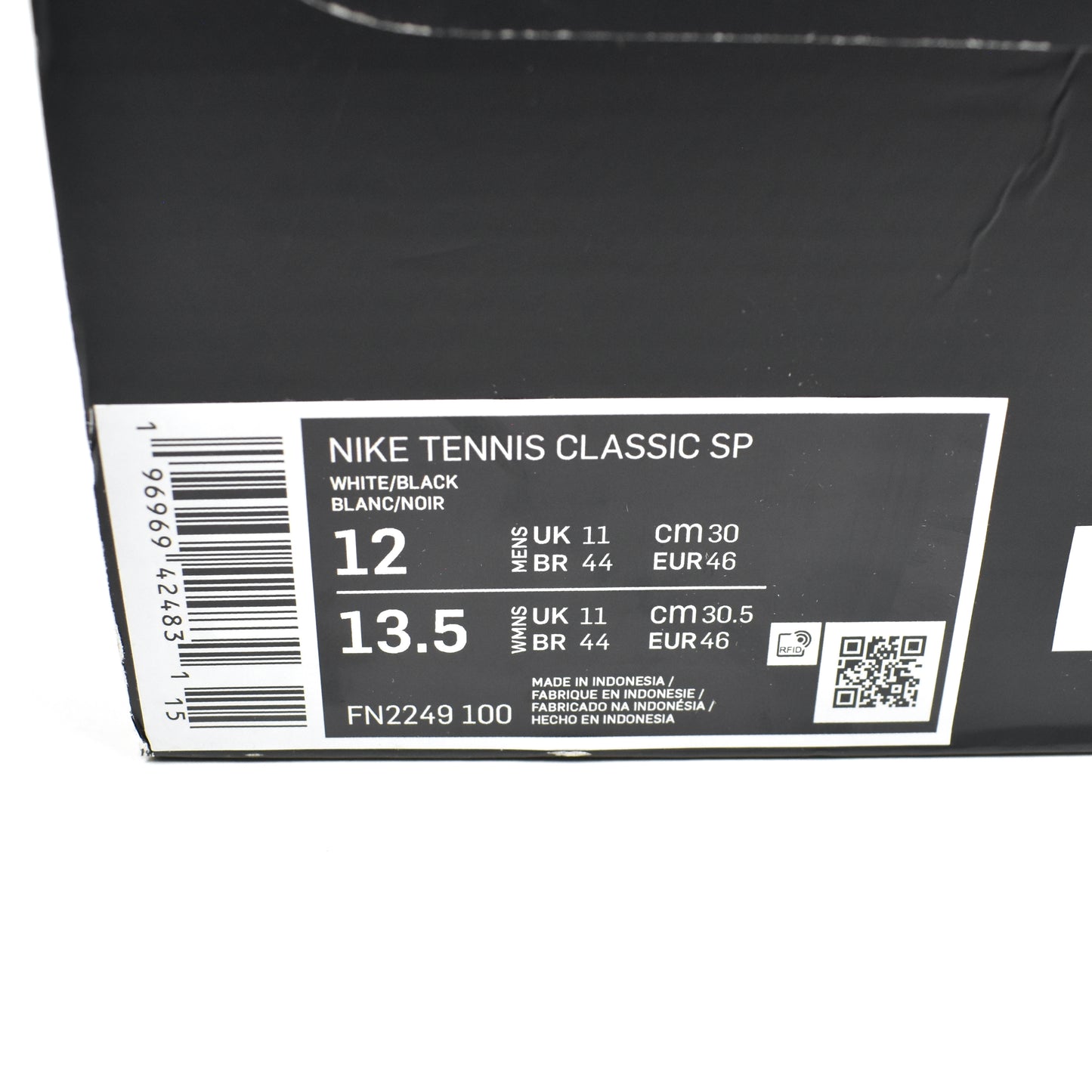 Comme des Garcons x Nike - Tennis Classic SP CDG (White)