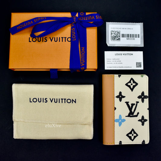 Louis Vuitton x Tyler the Creator - Craggy Monogram Pocket Organizer (Cream)