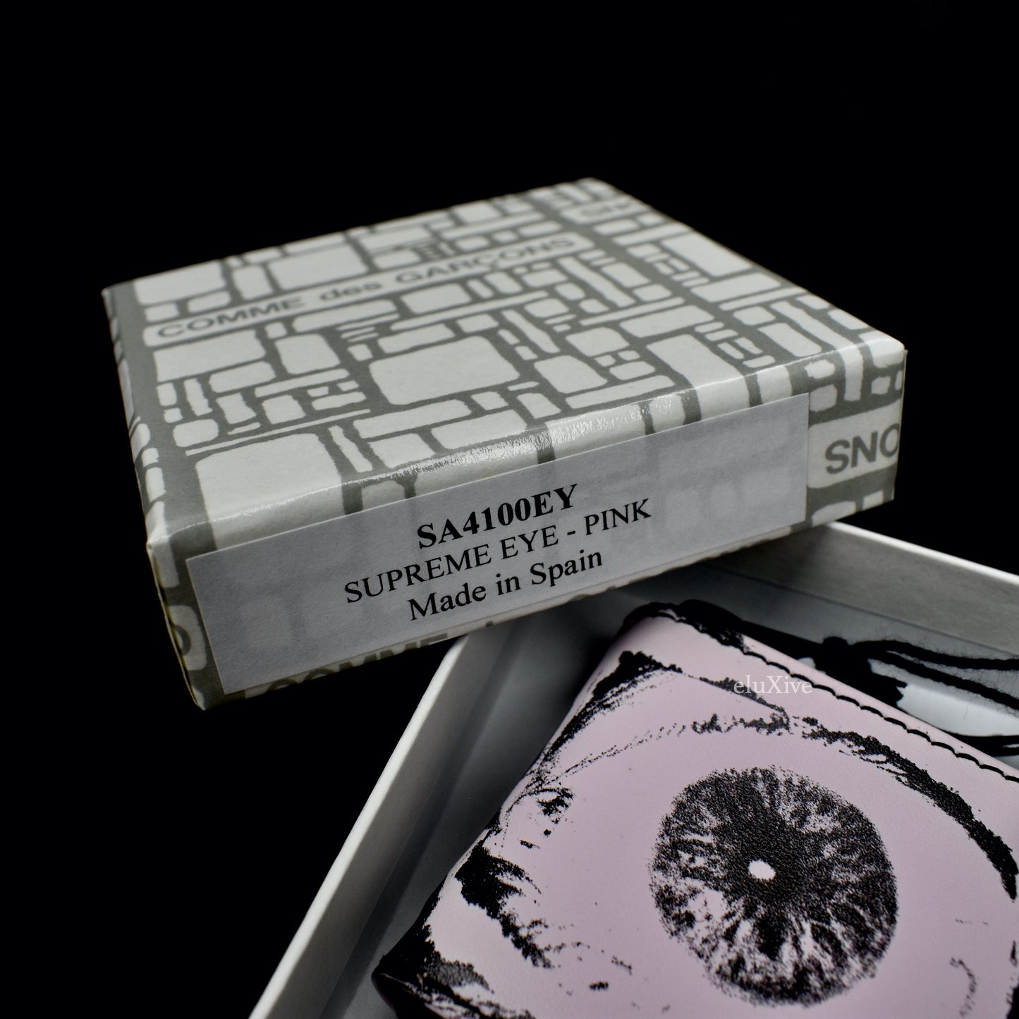 Supreme x Comme des Garcons - Pink CDG Shirt Eye Coin Pouch (SS19)