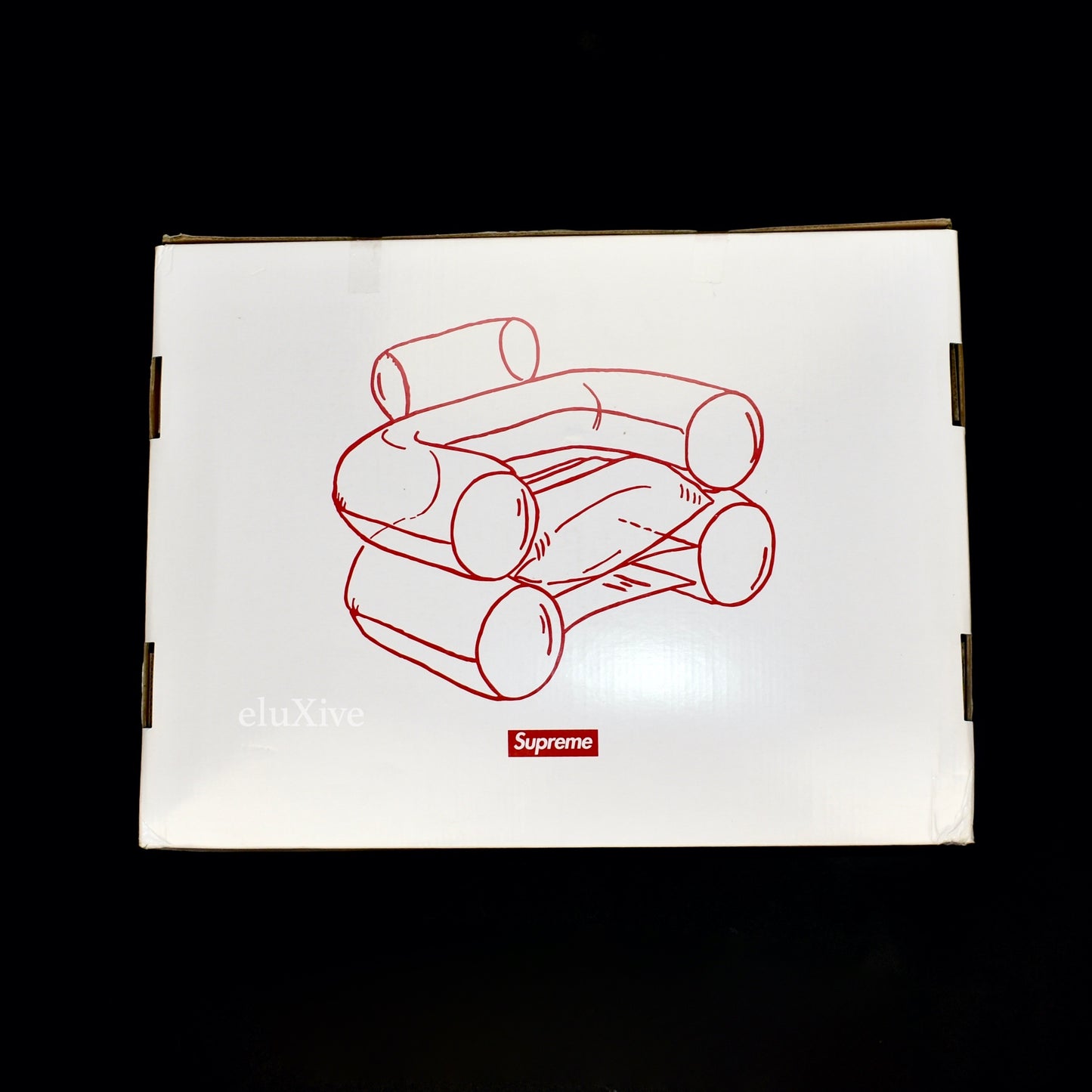 Supreme - Transparent Box Logo Inflatable Chair
