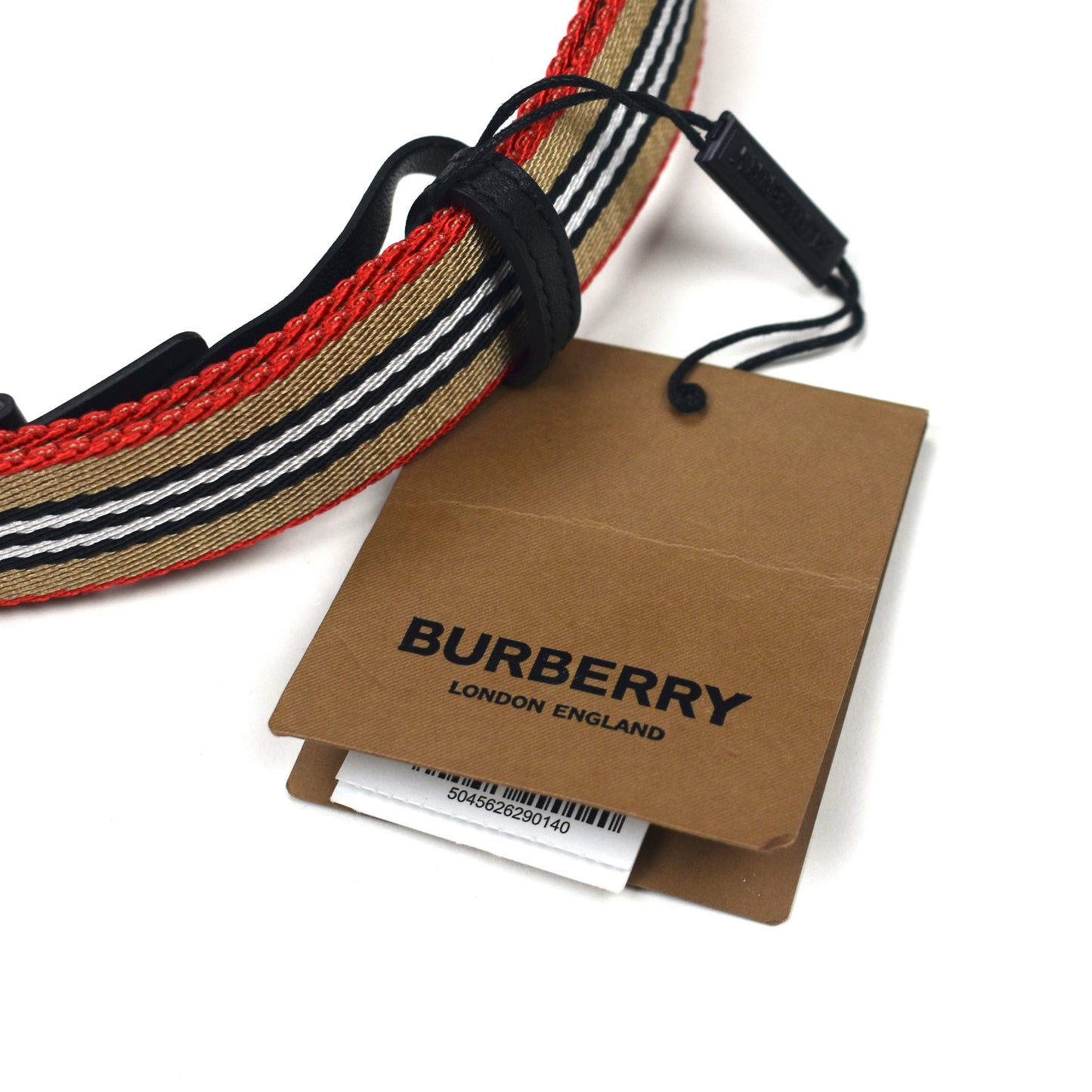 Burberry - Archive Stripe Logo Web Belt