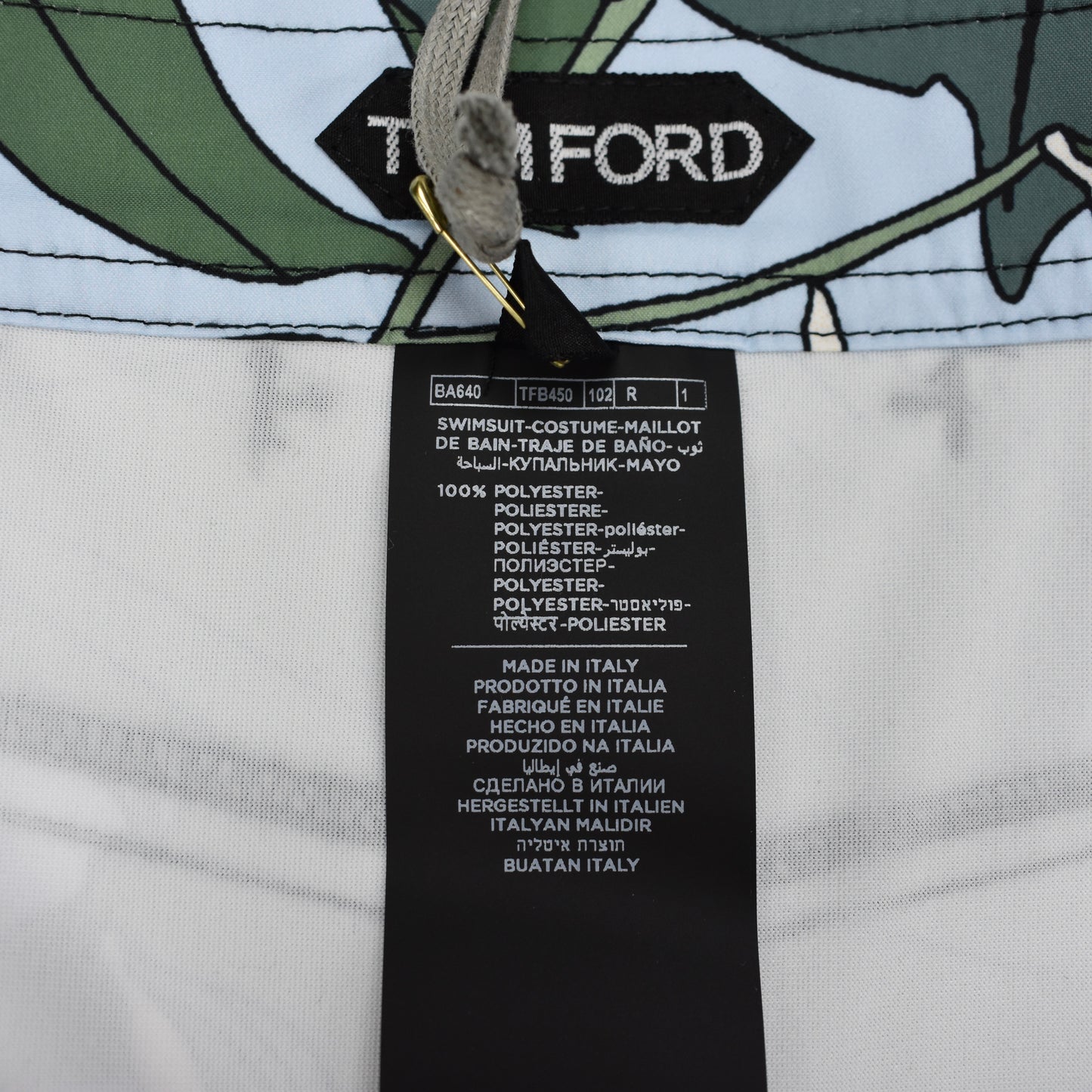 Tom Ford - Floral Print Swim Trucks
