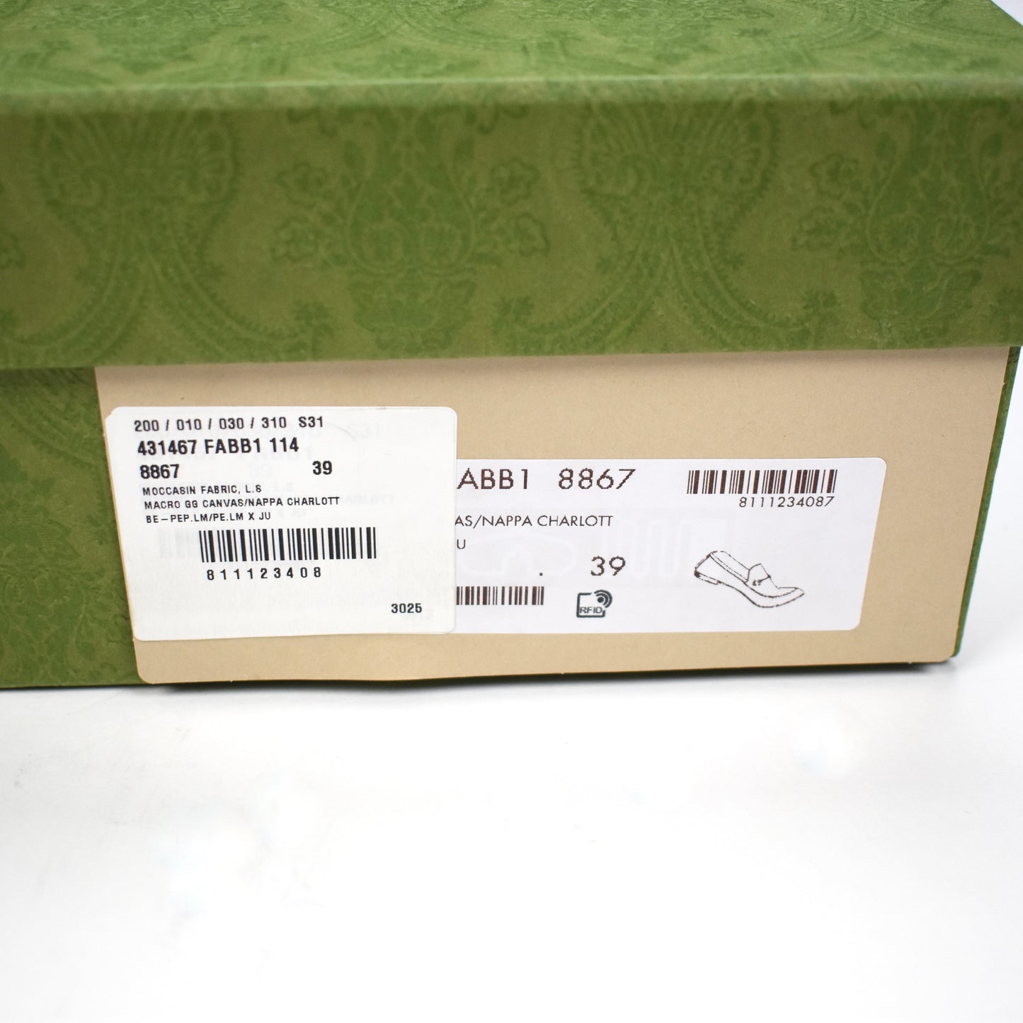 Gucci - Macro GG Monogram Logo Horsebit Loafers