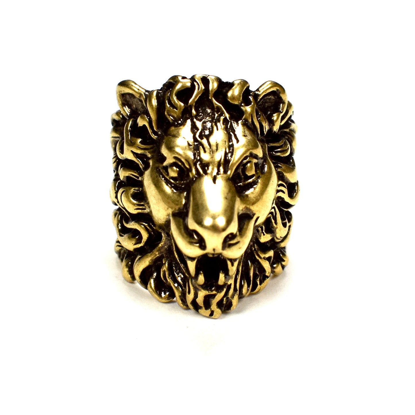 Gucci - Vintage Gold Lion Ring